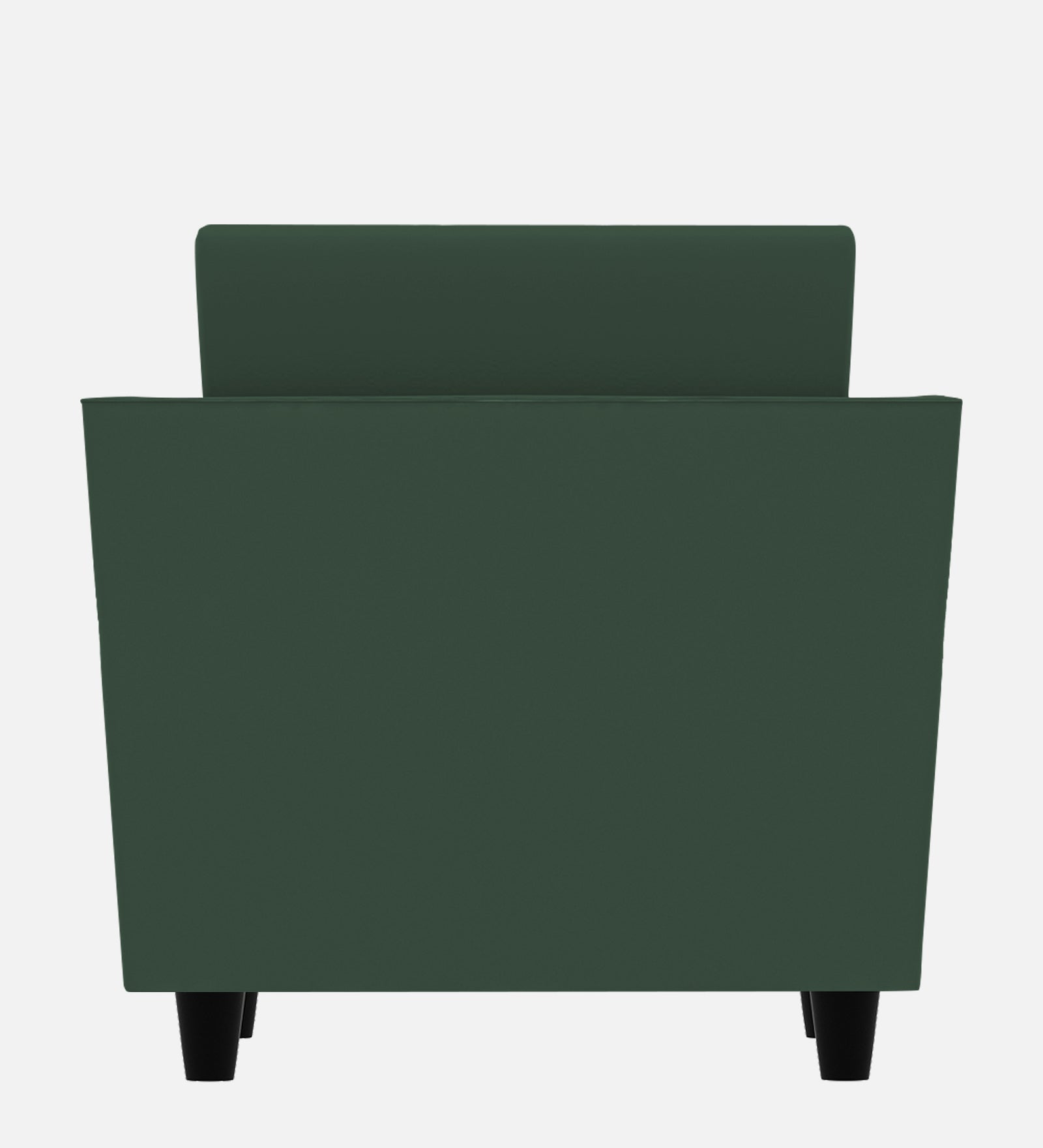 Bristo Velvet 1 Seater Sofa in Amazon Green Colour