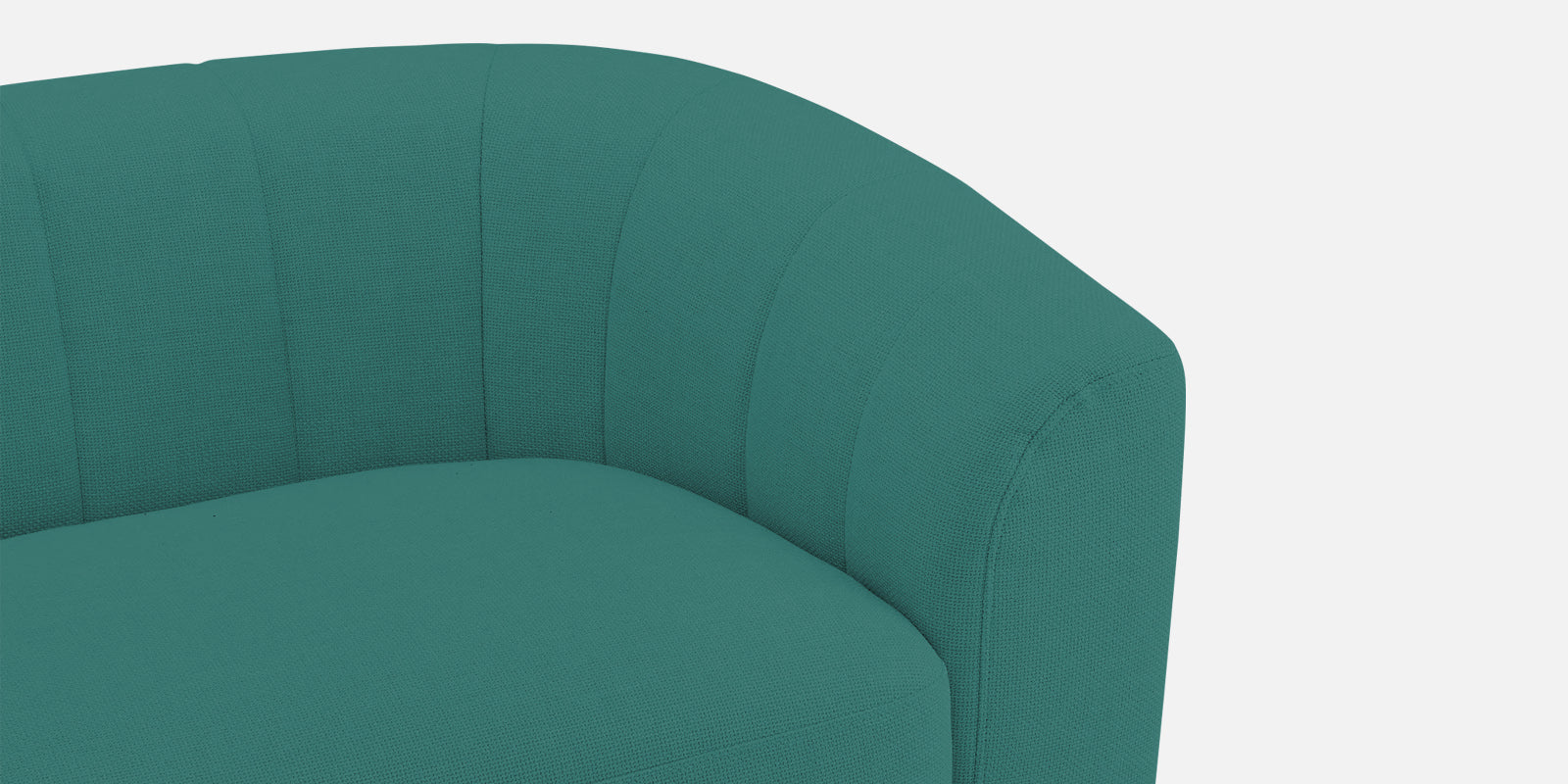 Mara Fabric 3 Seater Sofa In Sea Green Colour