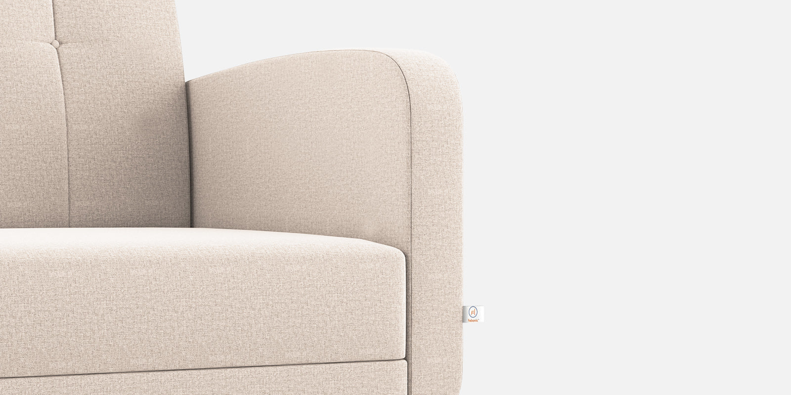 Wiki Velvet 2 Seater Sofa In Camel Beige Colour - Febonic Living