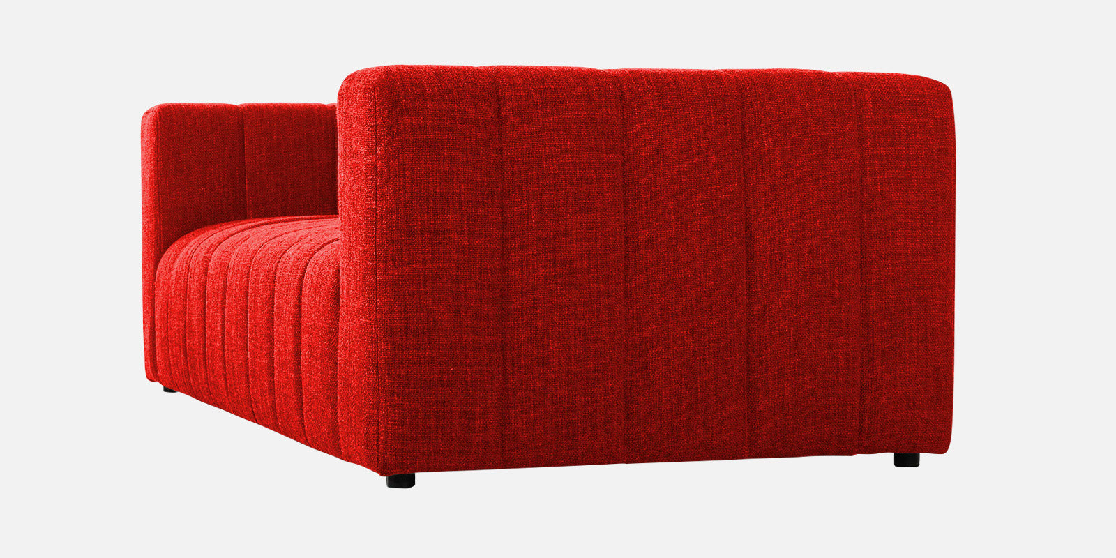 Lara Fabric 2 Seater Sofa In Ruby Red Colour - Febonic Living