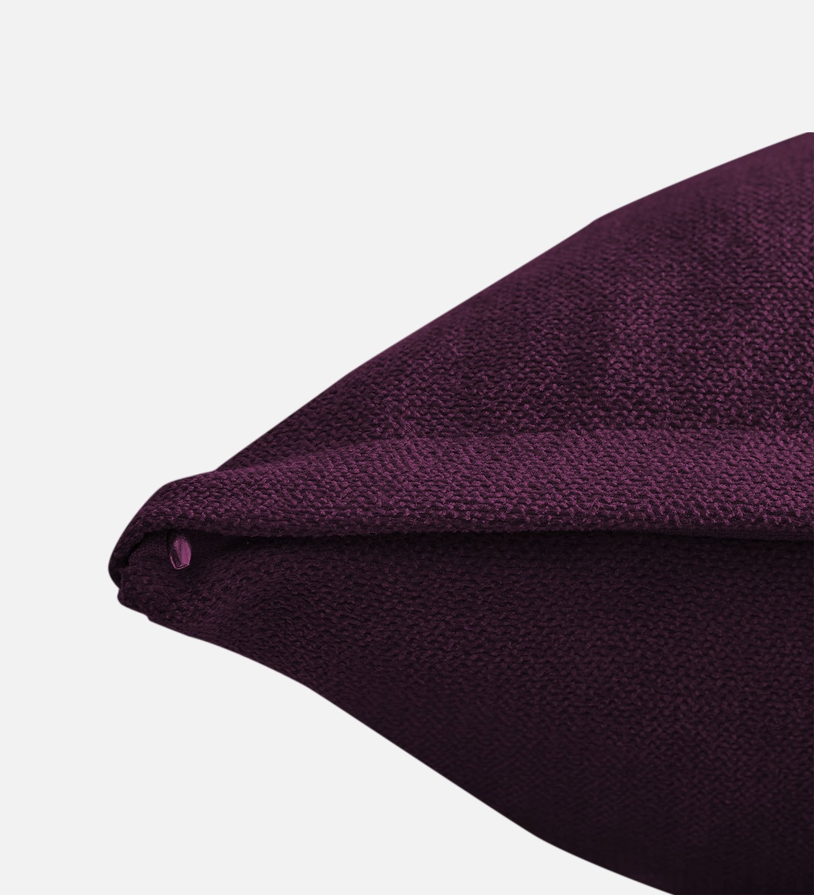 Kaya Fabric (20x20in) Sofa Pillows In Greek Purple Colour (Pack of 2) - Febonic Living