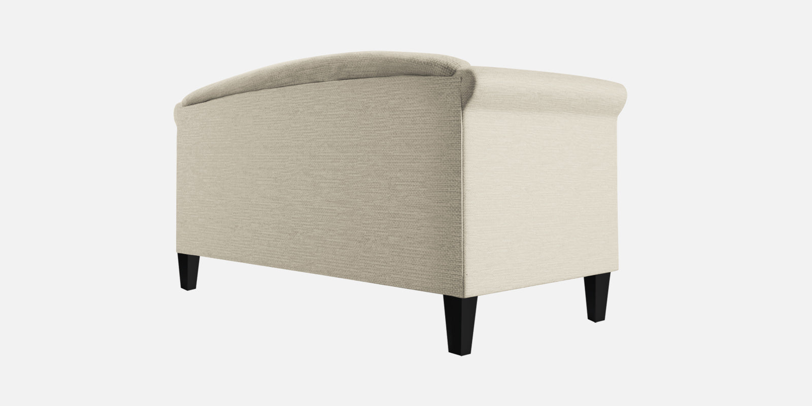 Kimber Fabric 2 Seater Sofa In Ivory Cream Colour - Febonic Living