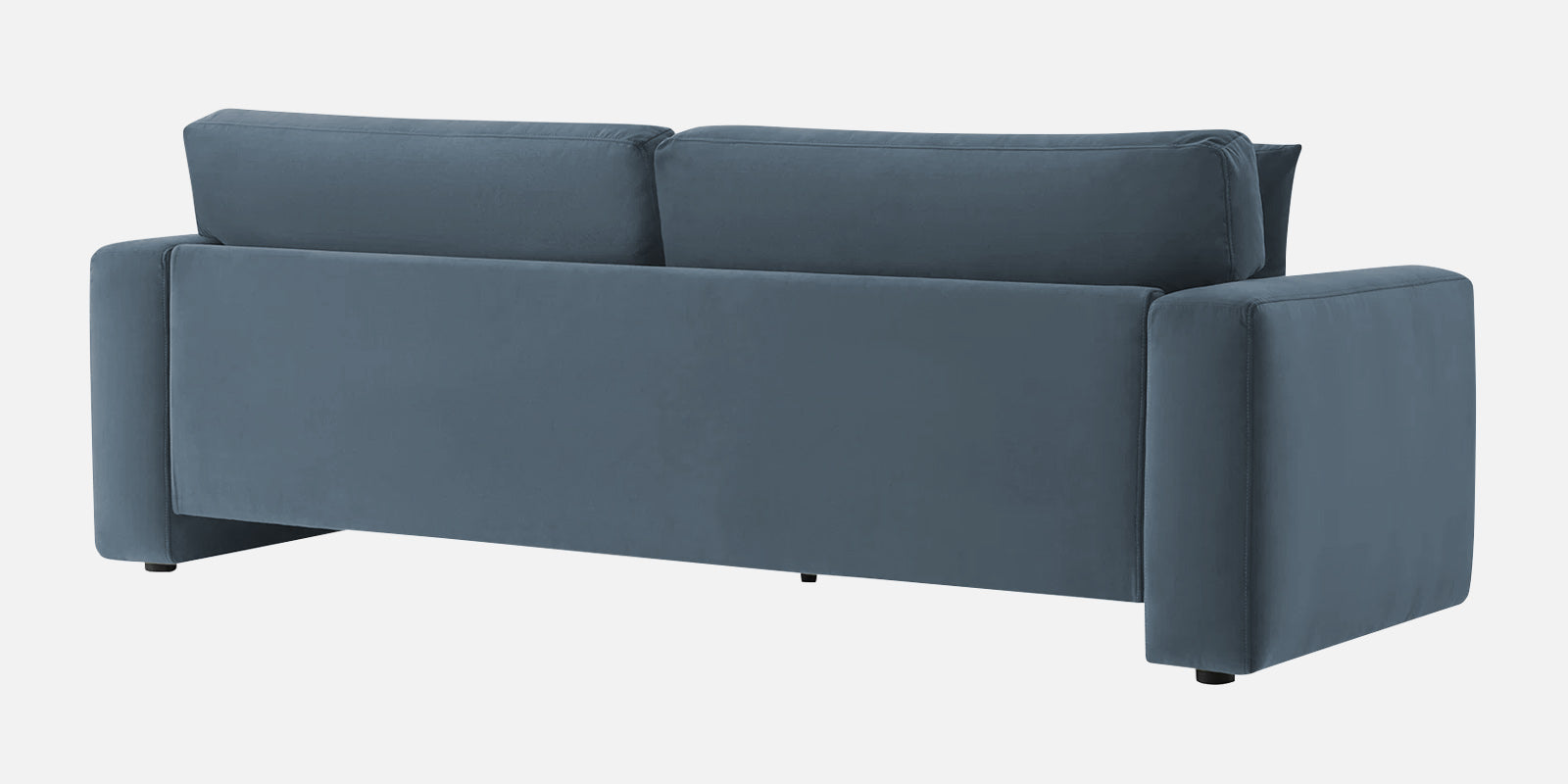 Kosta Velvet 3 Seater Sofa In Oxford Blue Colour - Febonic Living