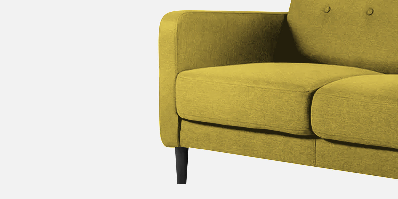 Marq Fabric 3 Seater Sofa In Parrot Green Colour - Febonic Living