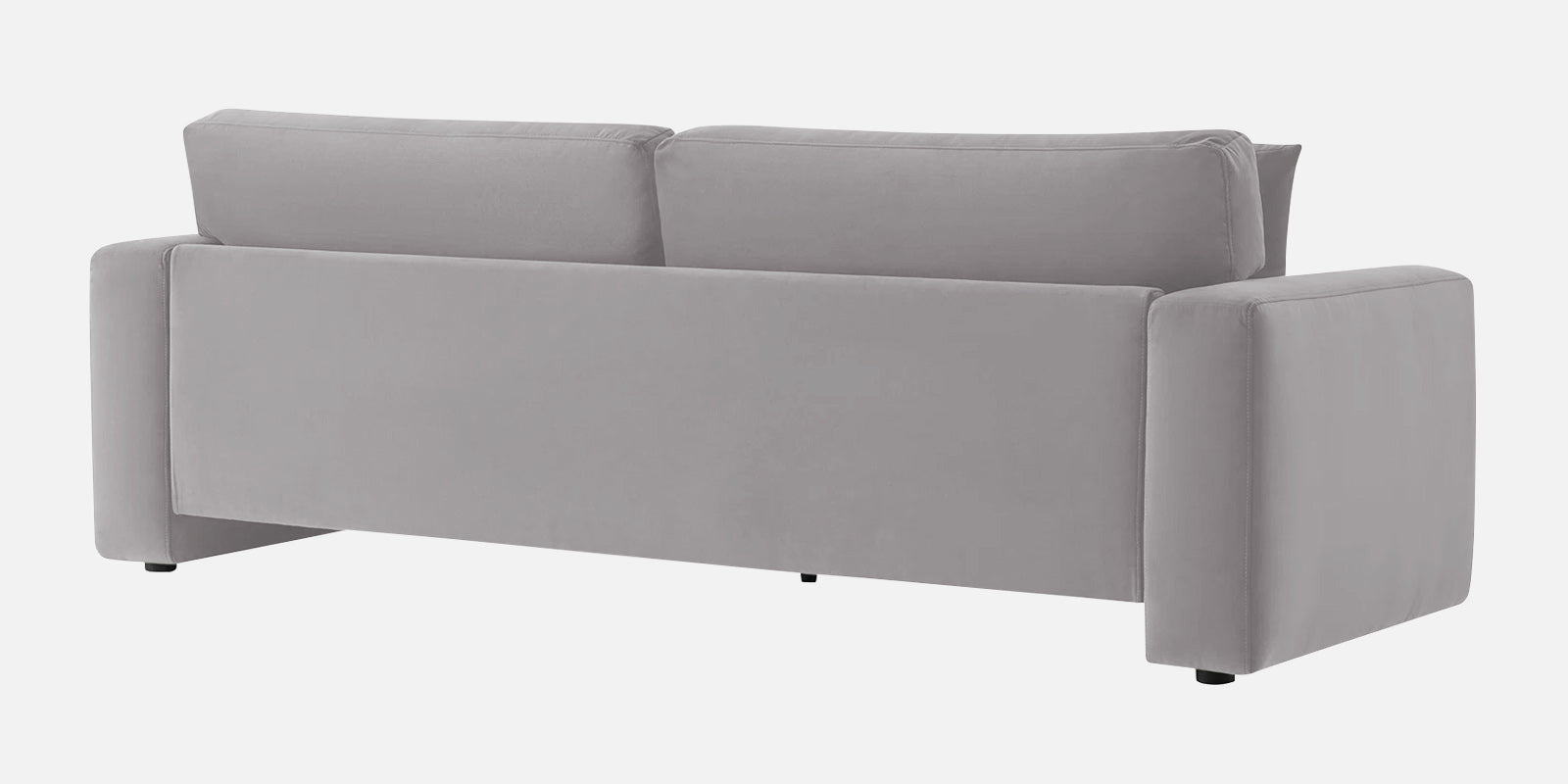 Kosta Velvet 3 Seater Sofa In Concrete Grey Colour - Febonic Living