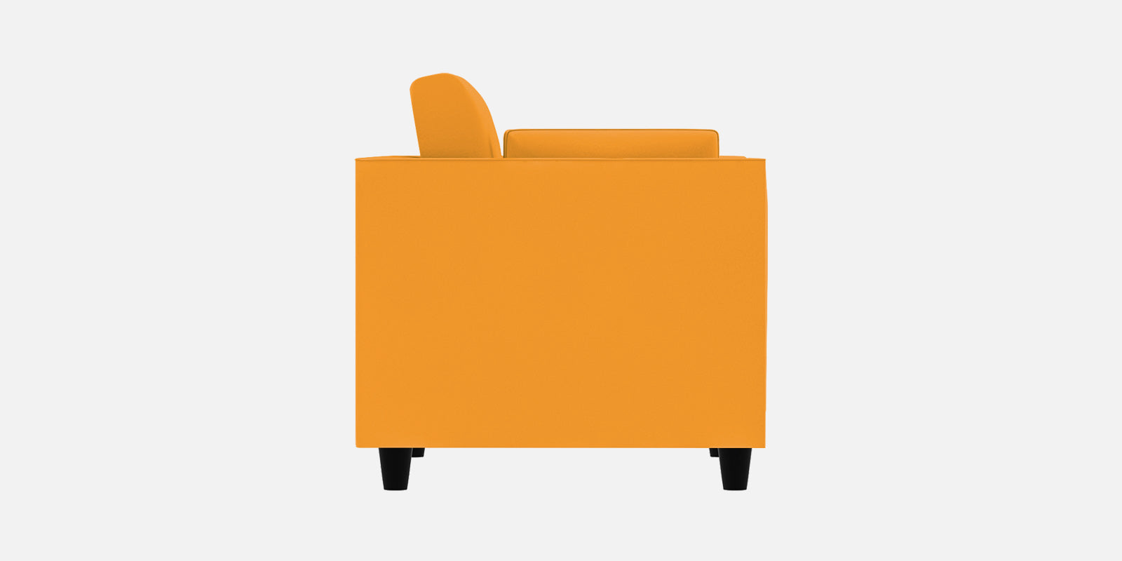 Bristo Velvet 2 Seater Sofa in Safforn Yellow Colour