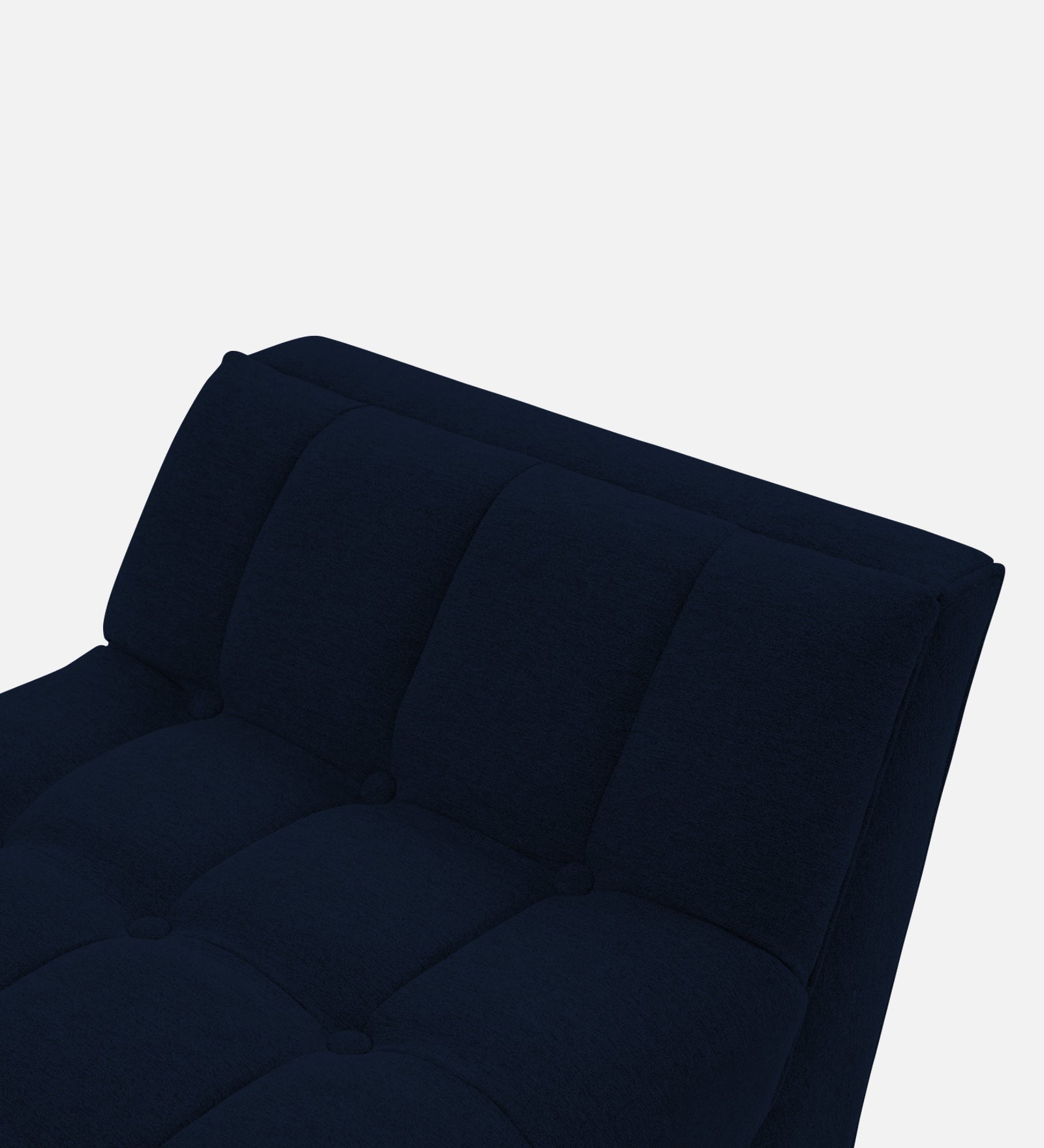 Cartes Velvet Bench In Dark Blue Colour - Febonic Living