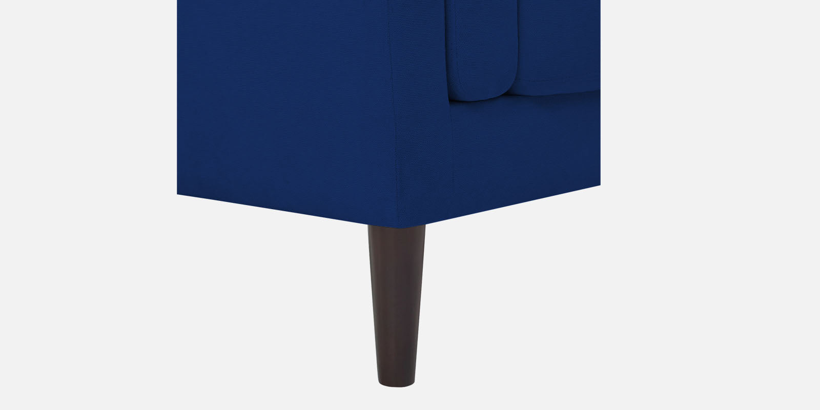 Creata Fabric LHS Sectional Sofa (2+Lounger) in Royal Blue Colour by Febonic