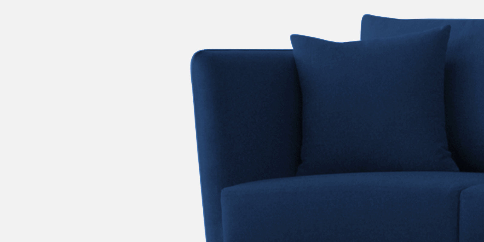 Norway Velvet 3 Seater Sofa In Imperial Blue Colour - Febonic Living