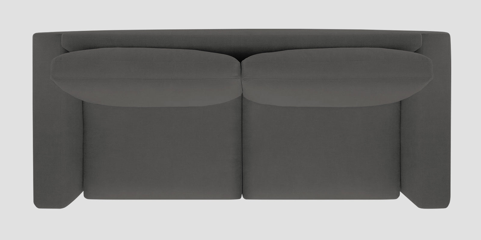 Esha Fabric 2 Seater Sofa In Stone Grey Colour - Febonic Living