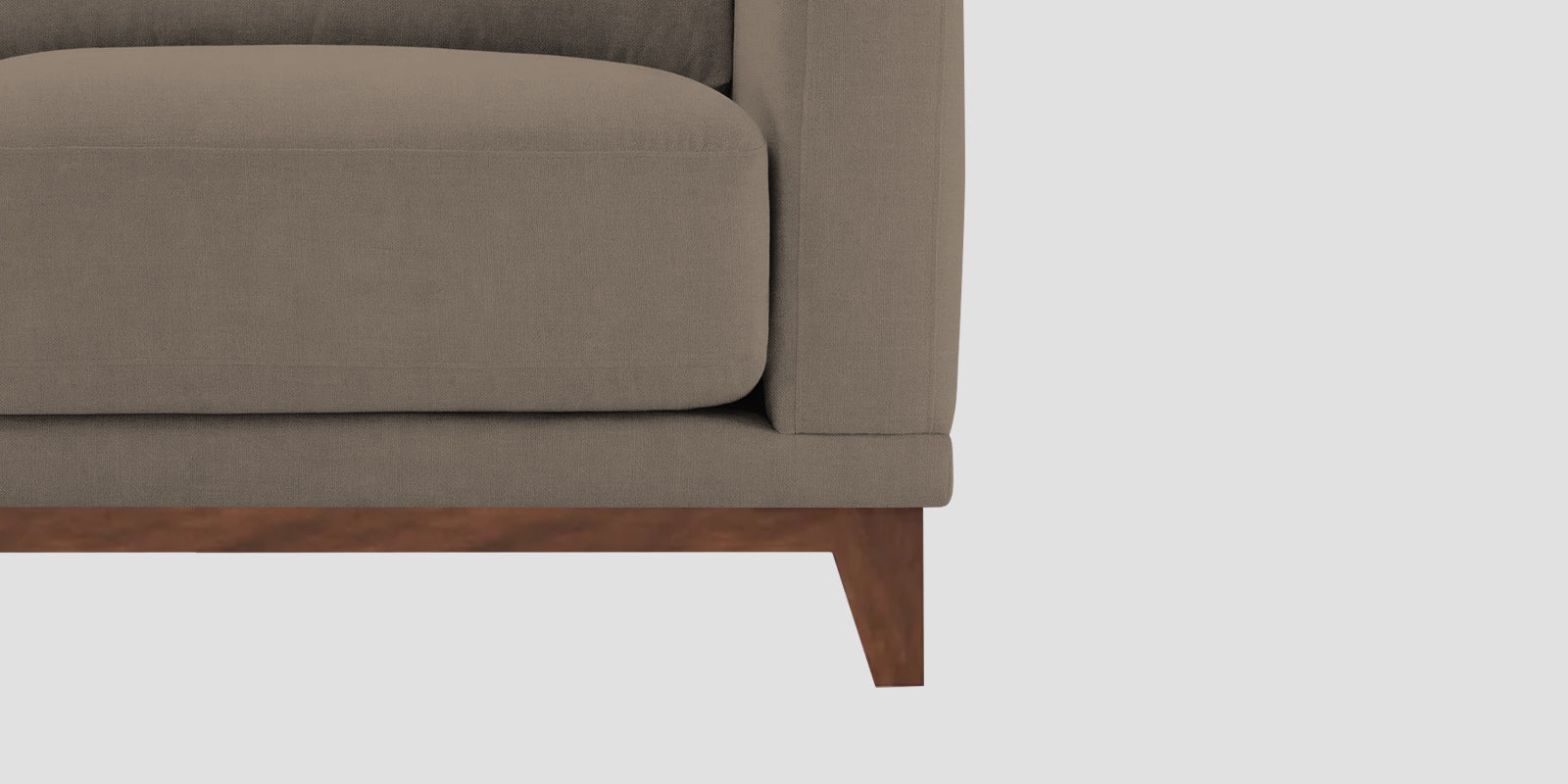 Esha Fabric 3 Seater Sofa In Hazel Beige Colour - Febonic Living