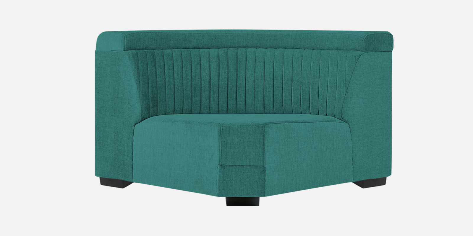 Draco Fabric 6 Seater Corner Sofa In Sea Green Colour - Febonic Living