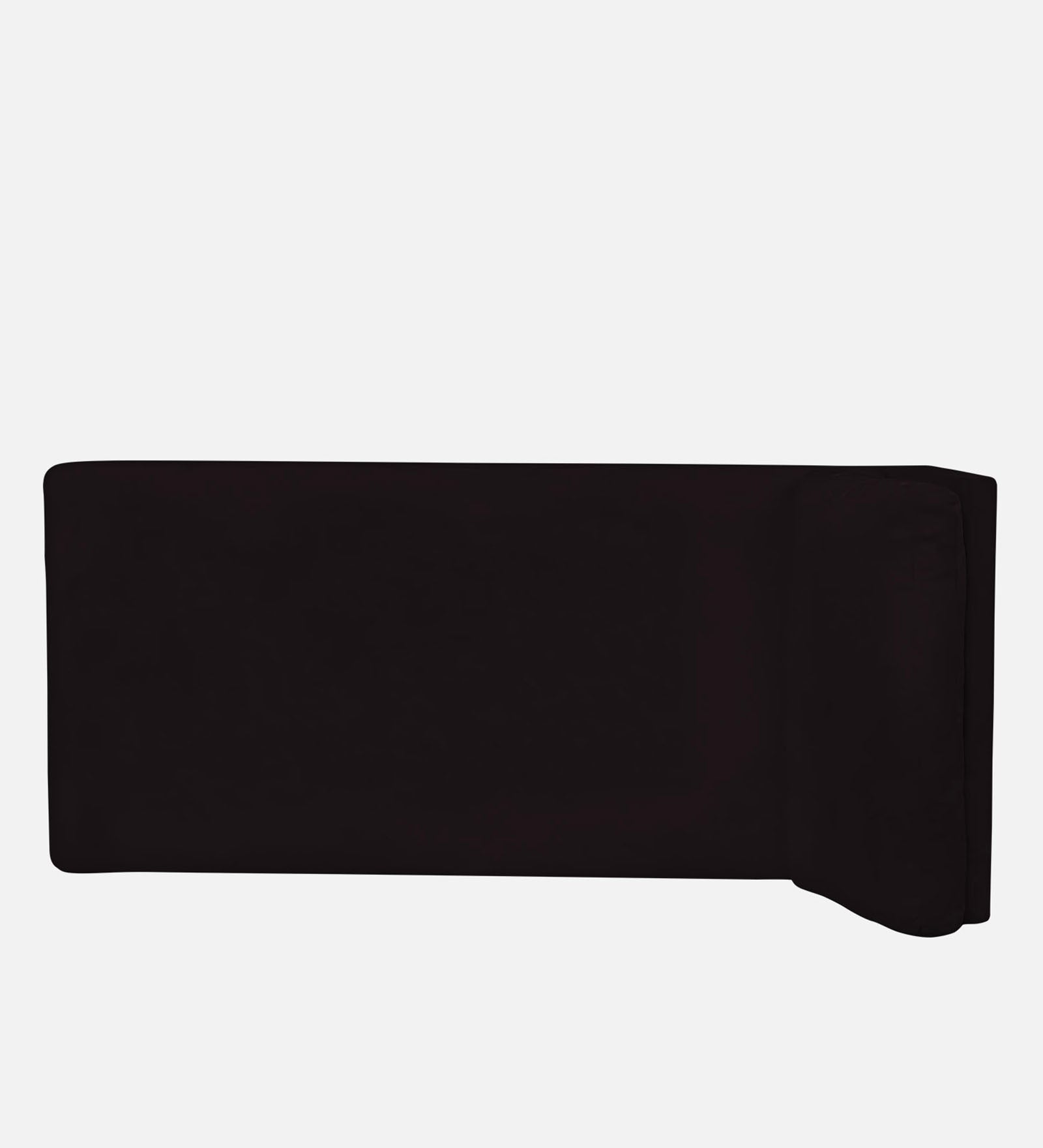 Nadia Fabric Armless Chaise Lounger In Cara Brown Colour - Febonic Living