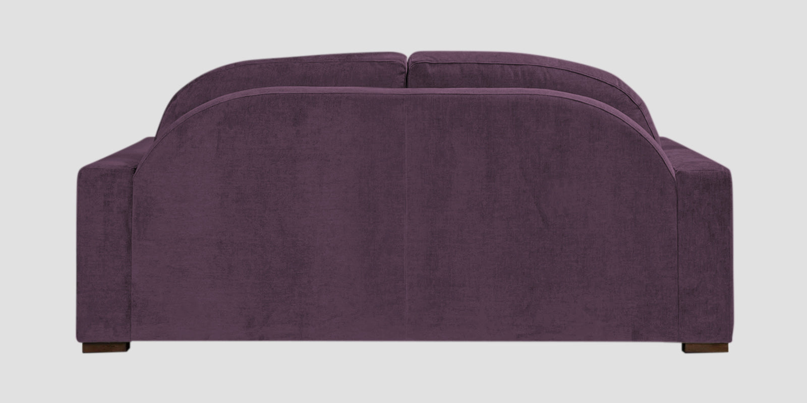Dara Fabric 2 Seater Sofa In Greek Purple Colour - Febonic Living