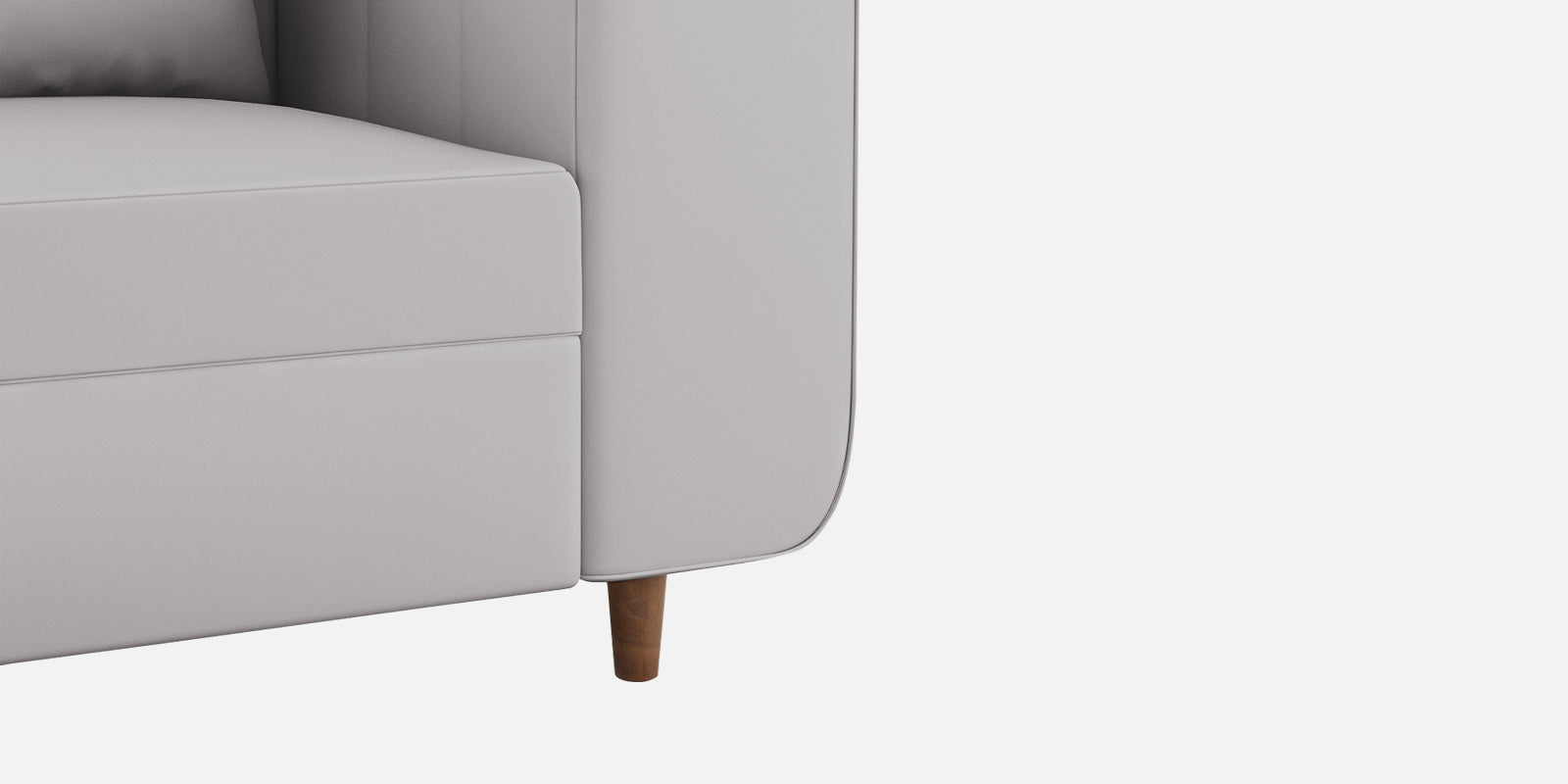 Sumo Velvet 3 Seater Sofa In Concrete grey Colour - Febonic Living