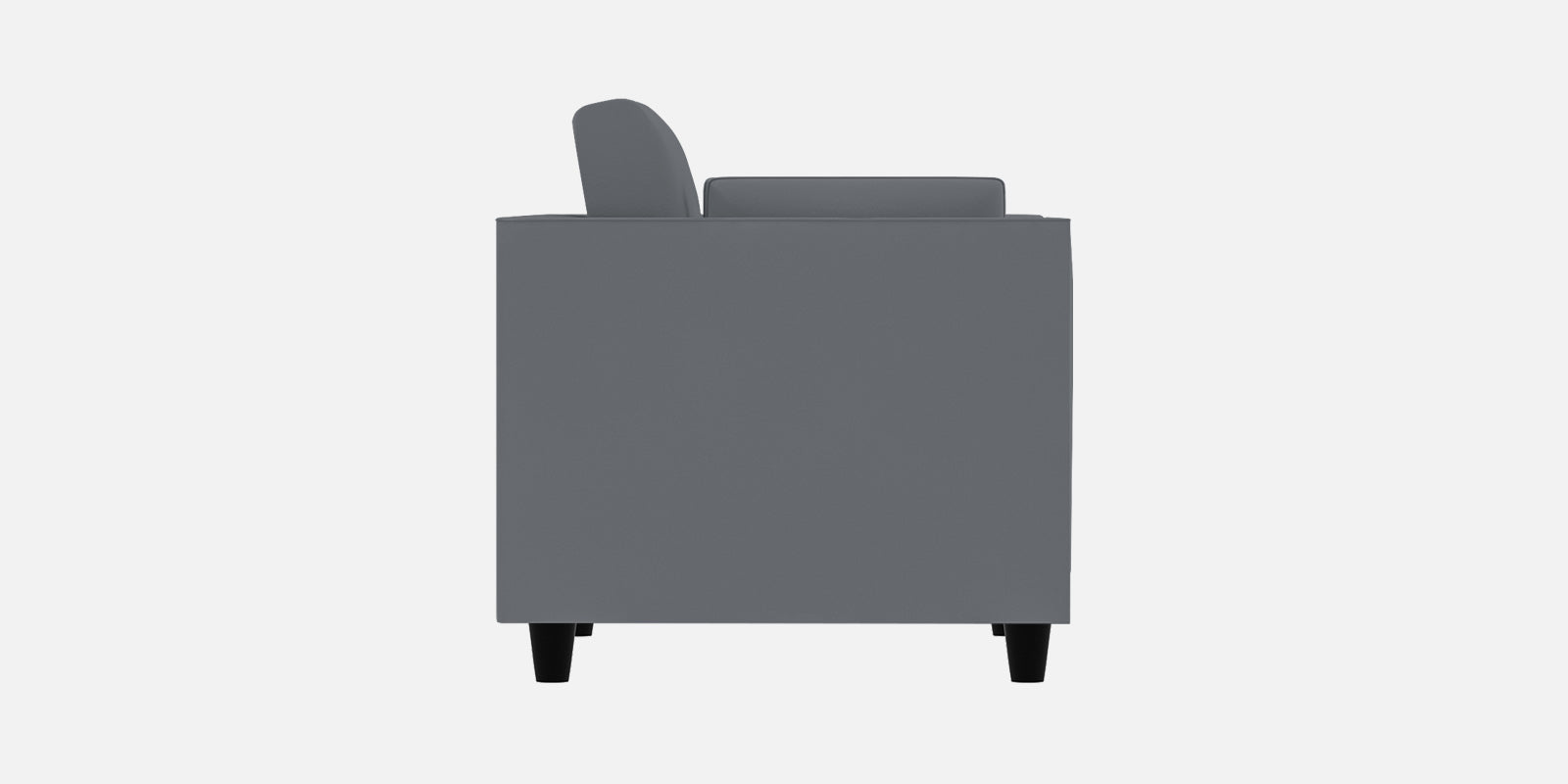 Bristo Velvet 3 Seater Sofa in Pubble Grey Colour