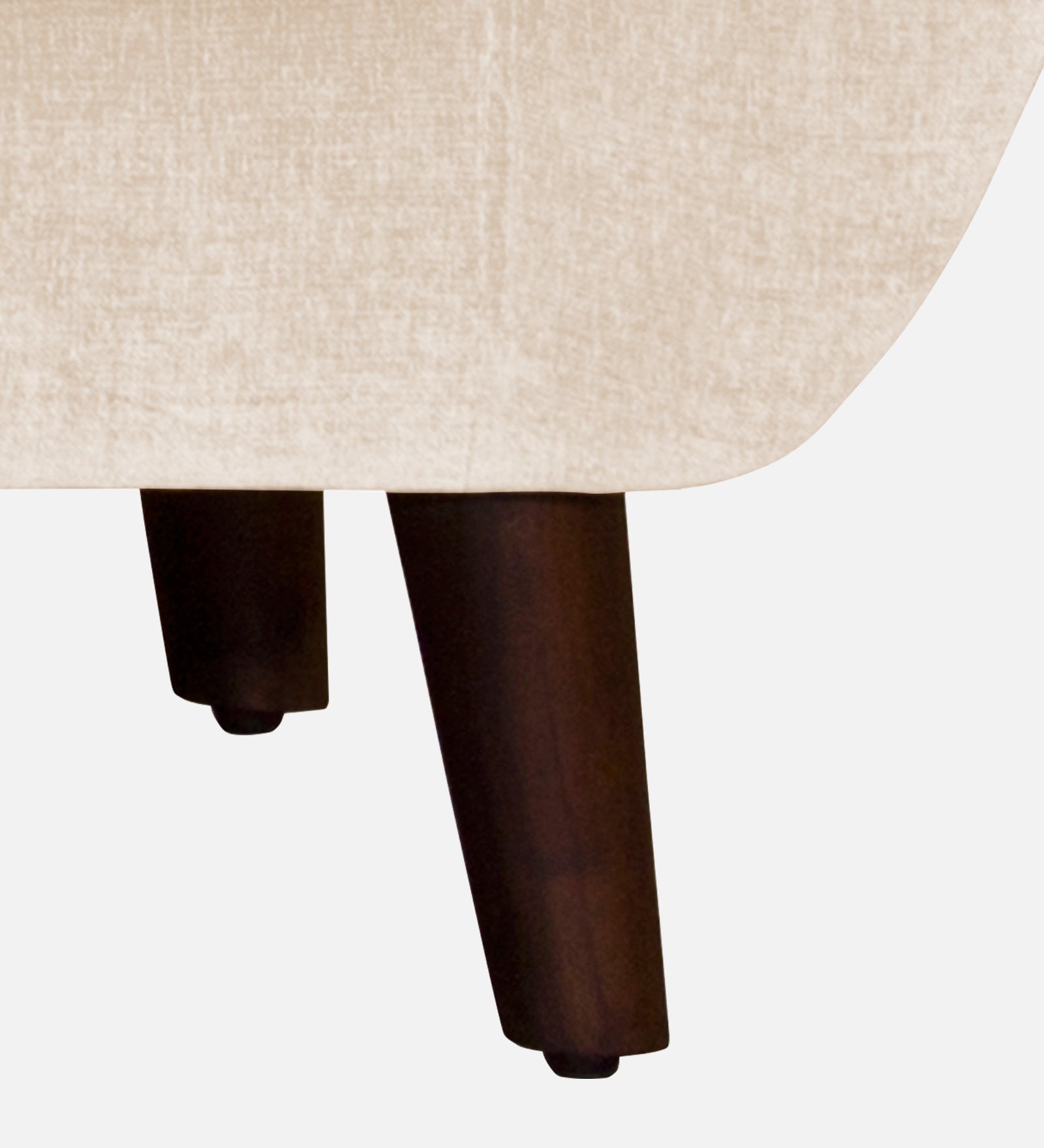 German Fabric 1 Seater Sofa In Woom Beige Colour - Febonic Living