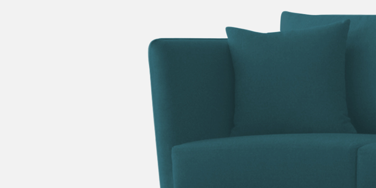 Norway Velvet 3 Seater Sofa In Arabian Green Colour - Febonic Living