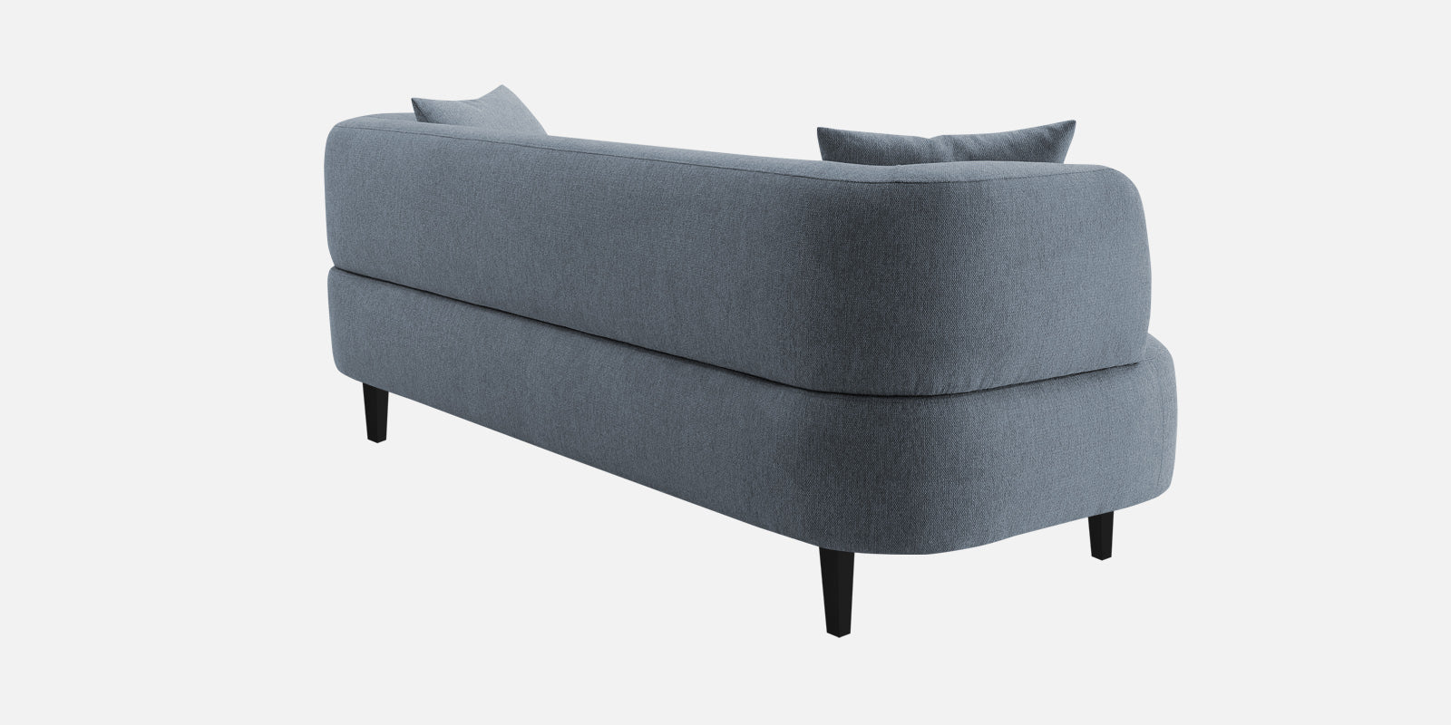 Carson Fabric 3 Seater Sofa In Indigo Blue Colour - Febonic Living