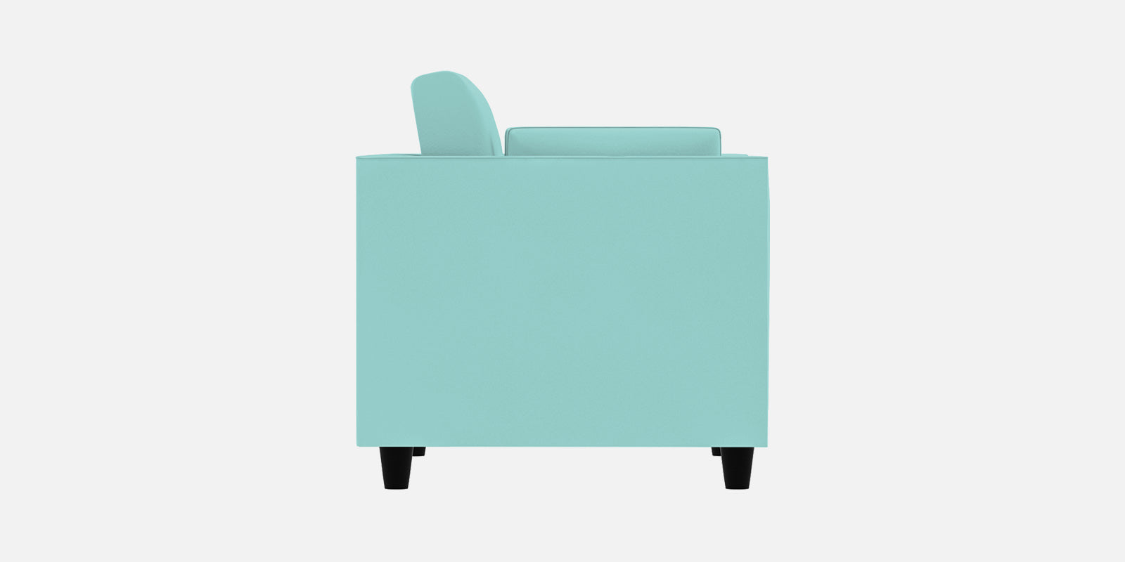 Bristo Velvet 3 Seater Sofa In Barmunda Aqua Colour With Storage - Febonic Living