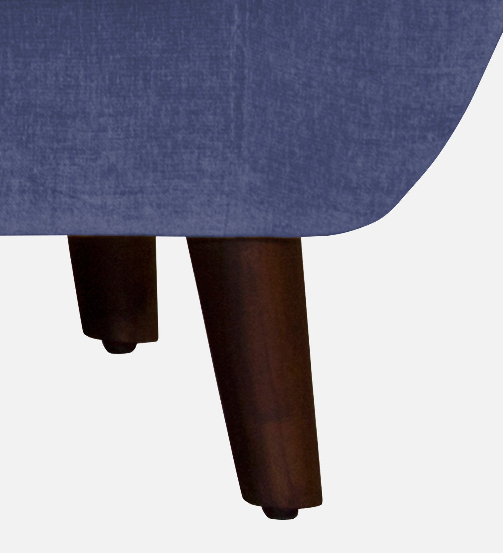 German Fabric 1 Seater Sofa In Slate Blue Colour - Febonic Living