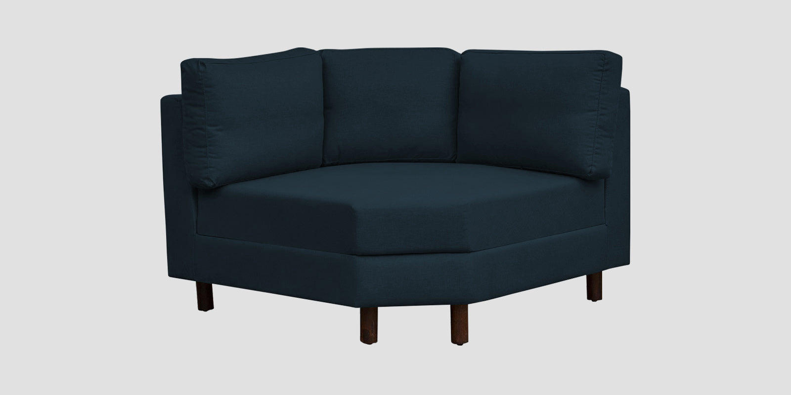 Betty Fabric 6 Seater LHS Corner sofa In Cool Blue Colour - Febonic Living