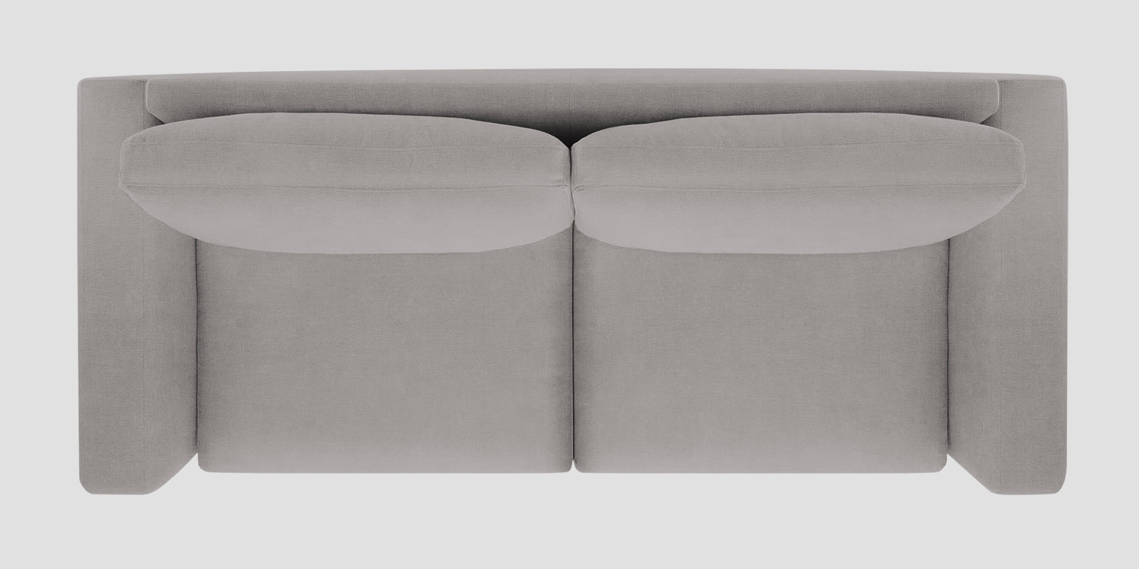 Esha Fabric 2 Seater Sofa In Silver Grey Colour - Febonic Living