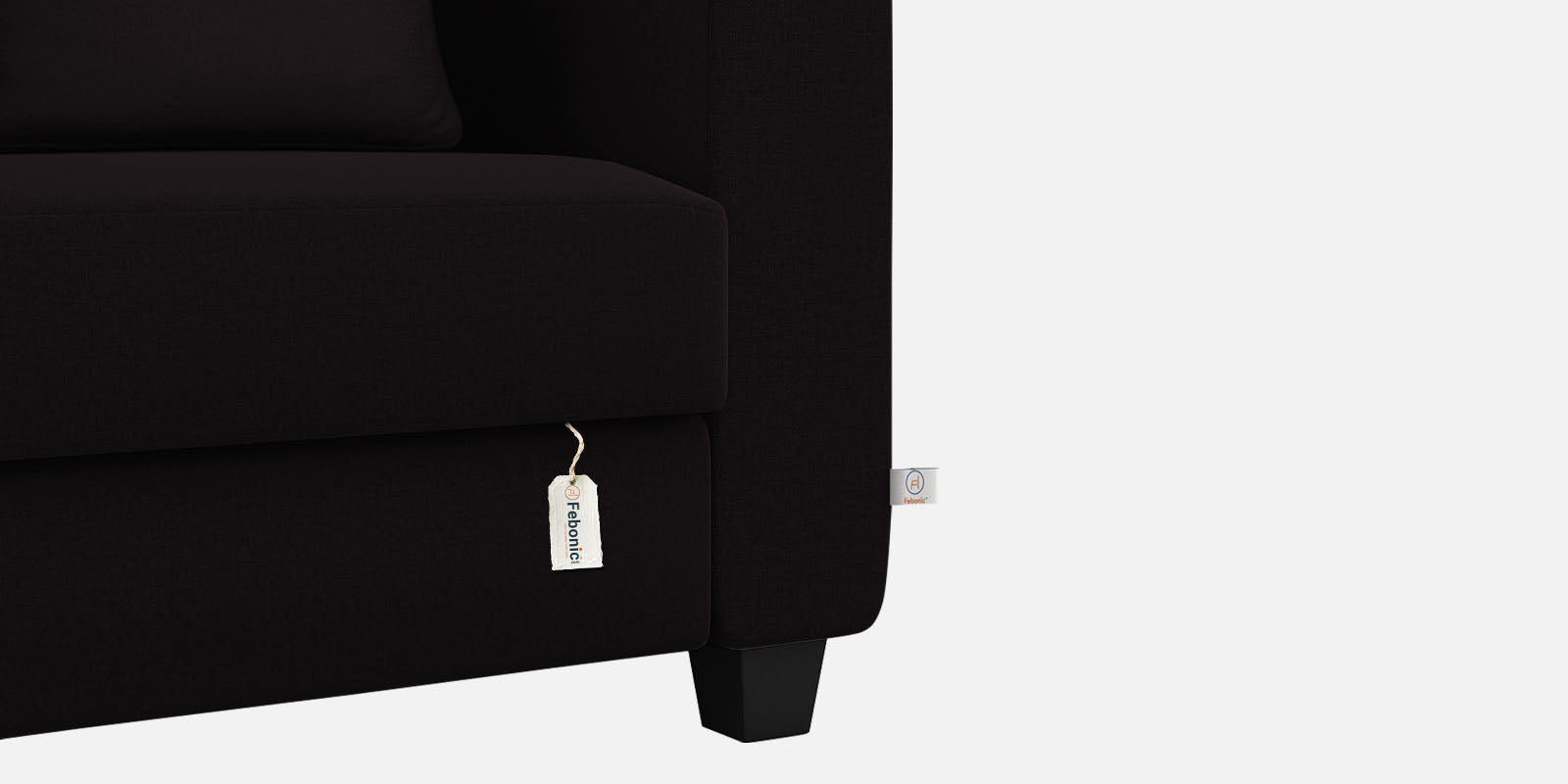 Cosmic Fabric 2 Seater Sofa In Cara Brown Colour - Febonic Living