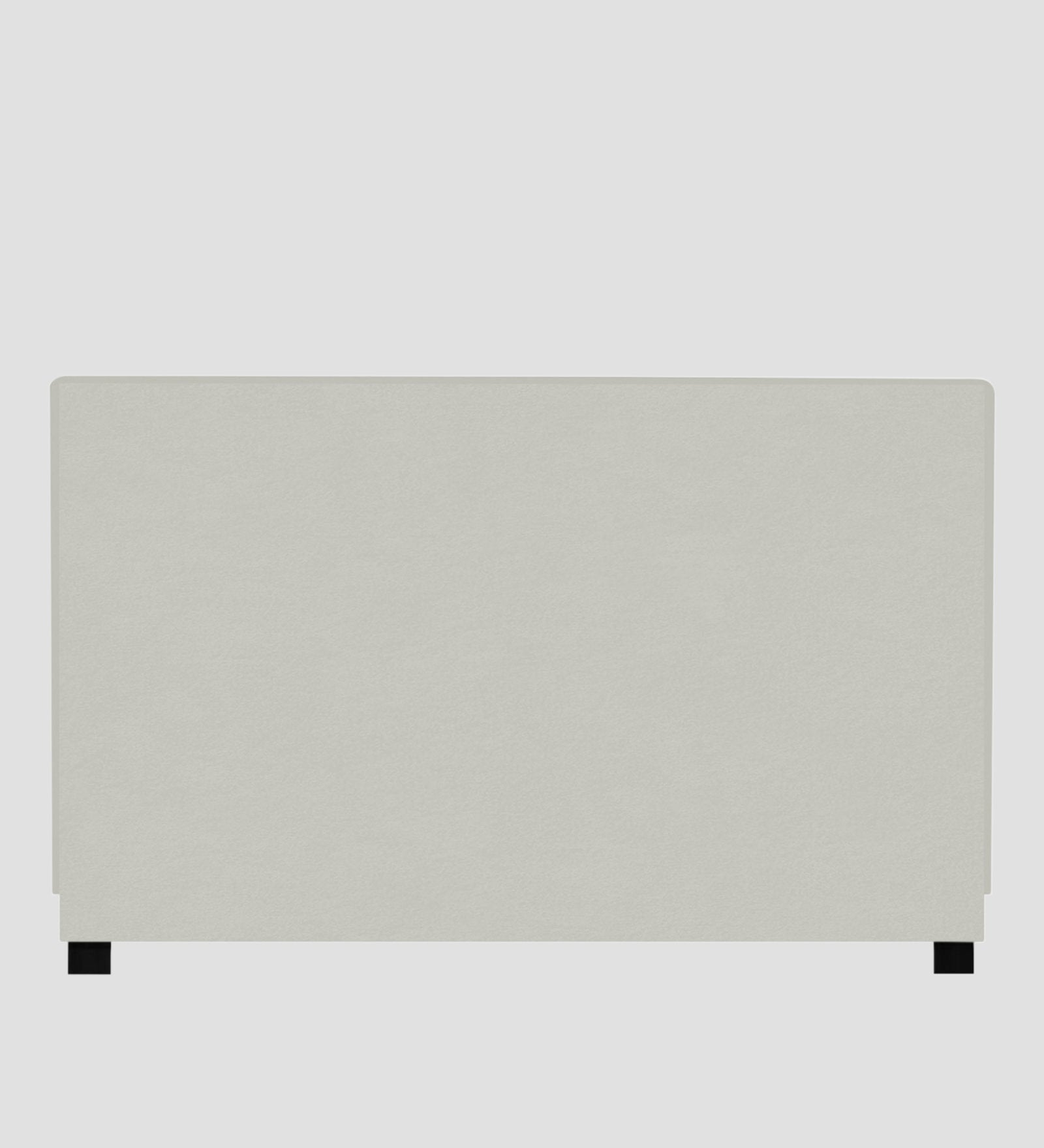 Asyra Velvet Queen Size Bed in Bone Grey Colour With Box Storage - Febonic Living