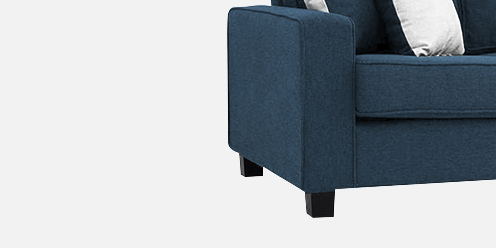 Ladybug Fabric 2 Seater Sofa In Light Blue Colour - Febonic Living