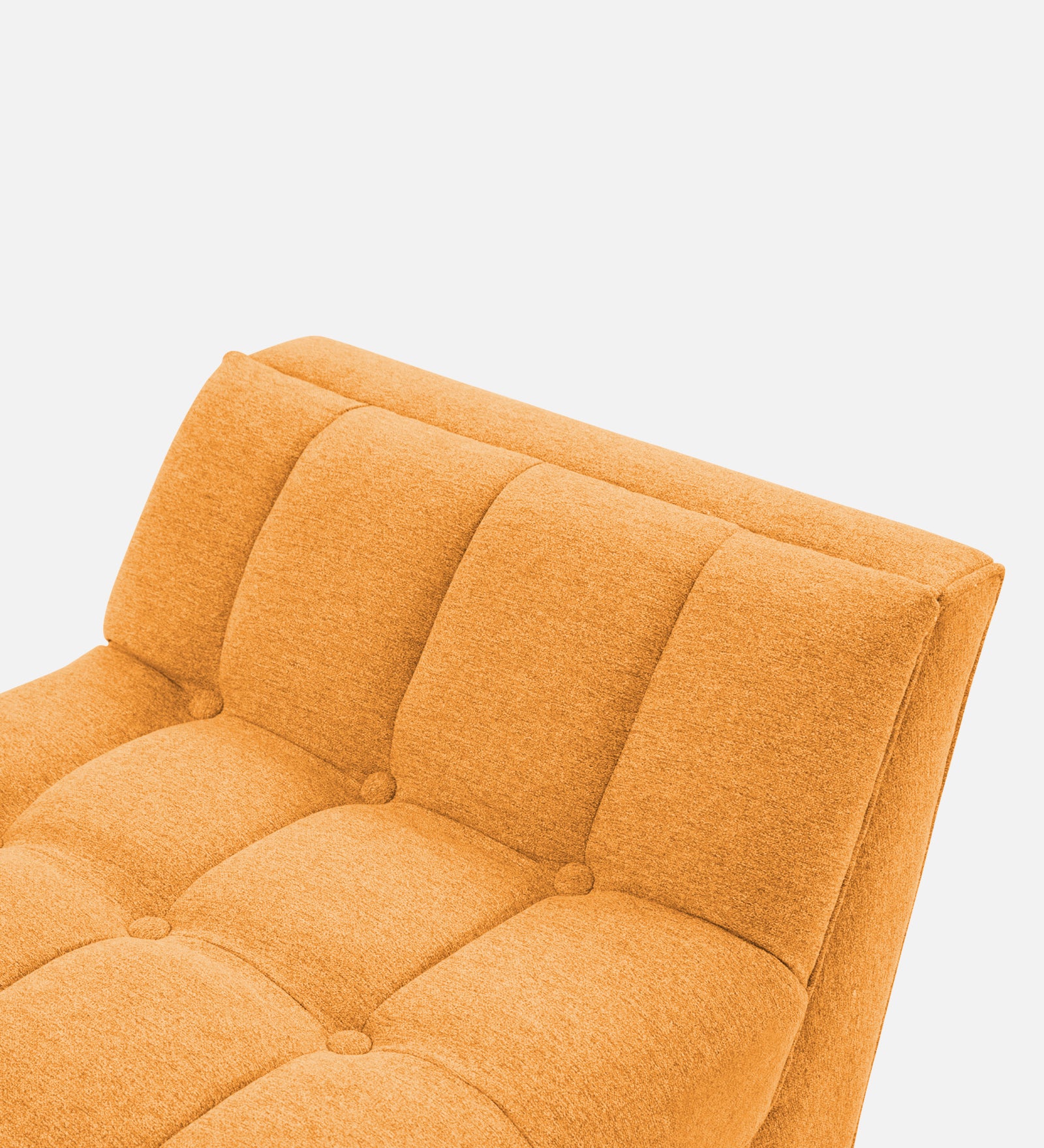 Cartes Velvet Bench In Tangerine Orange Colour - Febonic Living
