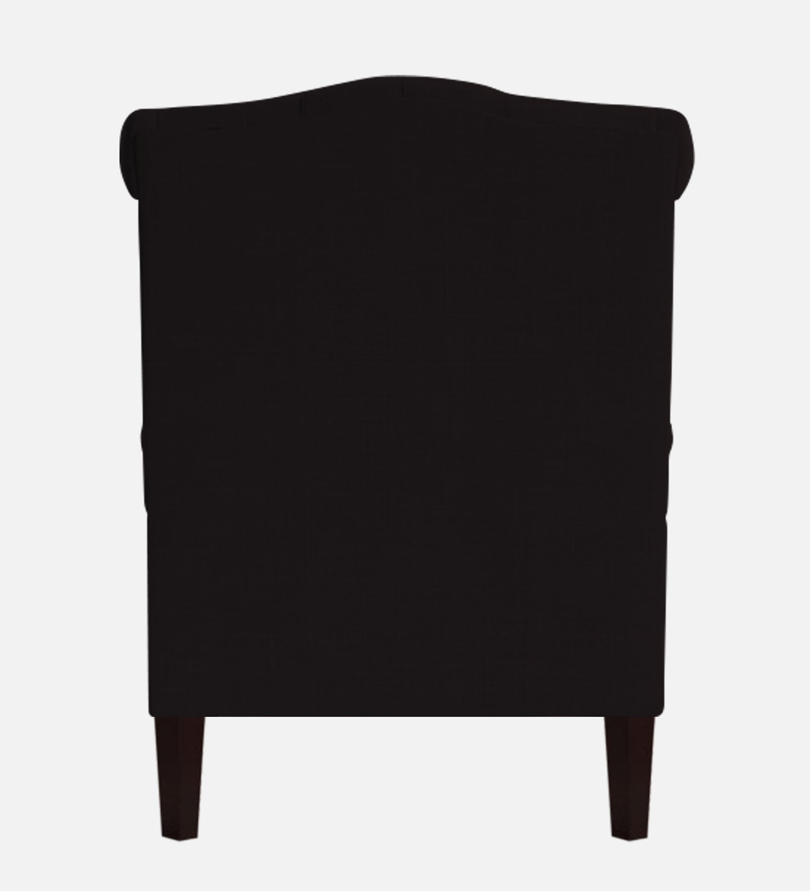 Nottage Fabric Wing Chair In Cara Brown Colour - Febonic Living