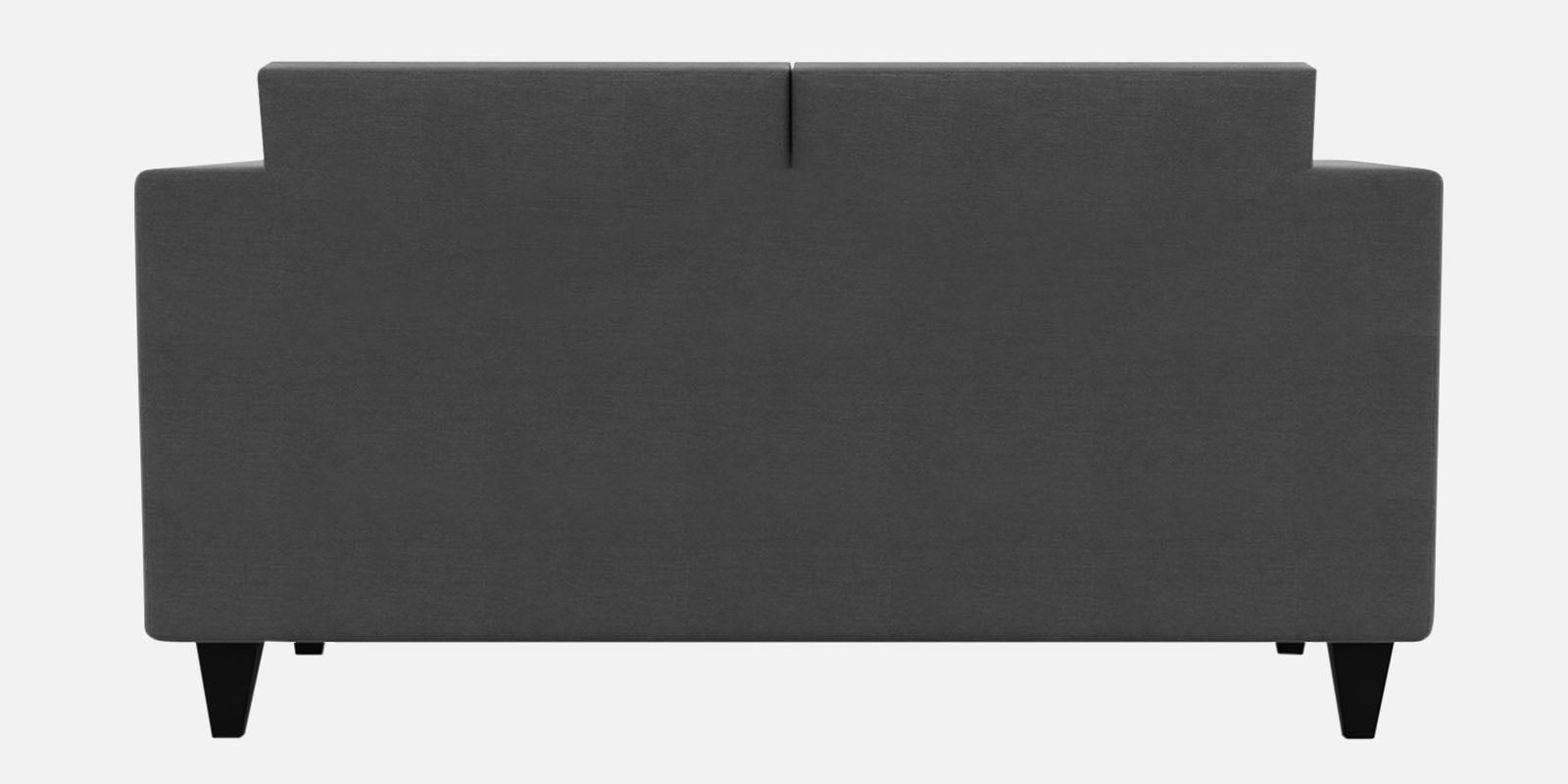 Nipul Fabric 2 Seater Sofa In Charcoal Grey Colour - Febonic Living