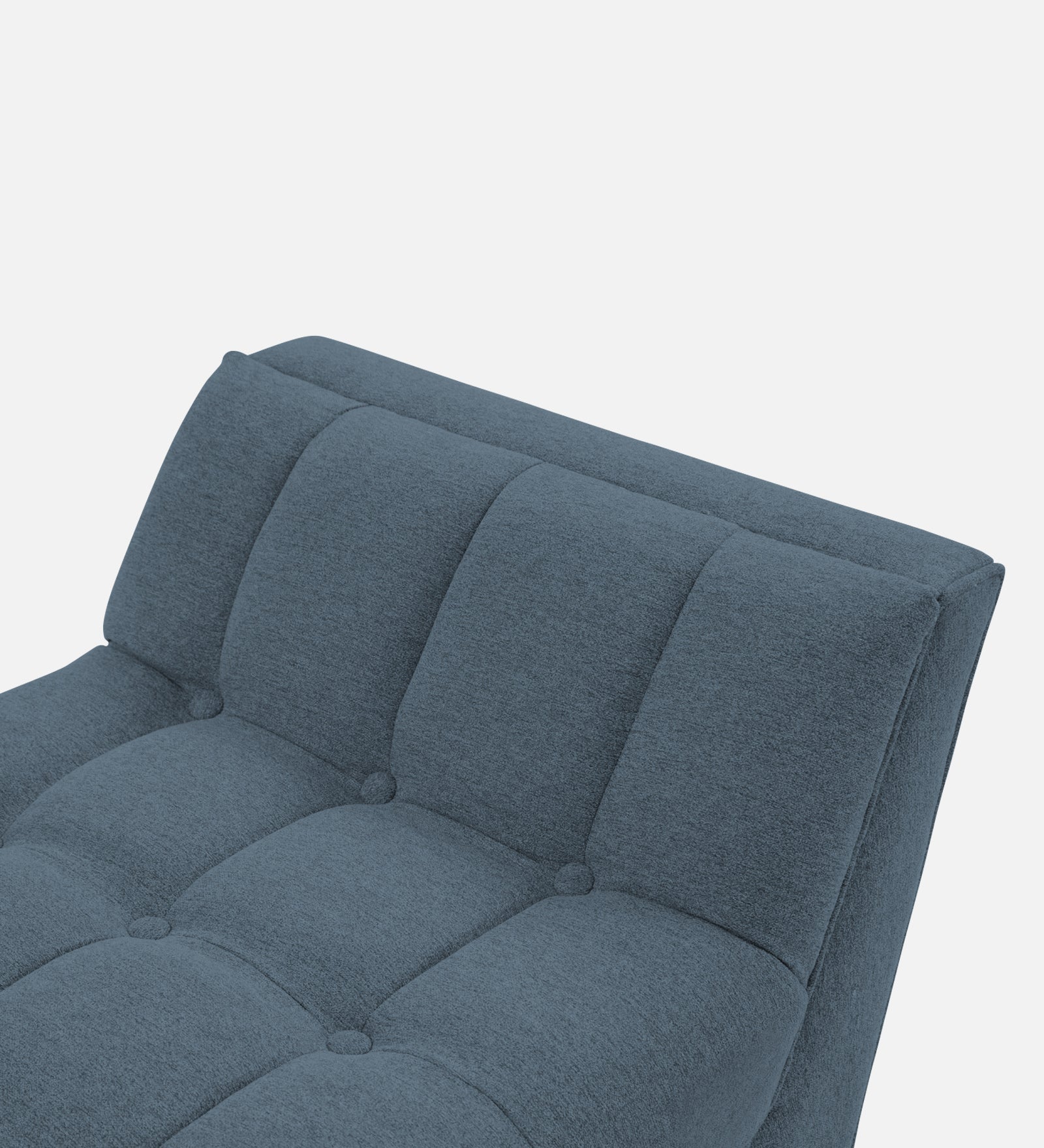 Cartes Velvet Bench In Oxford Blue Colour - Febonic Living