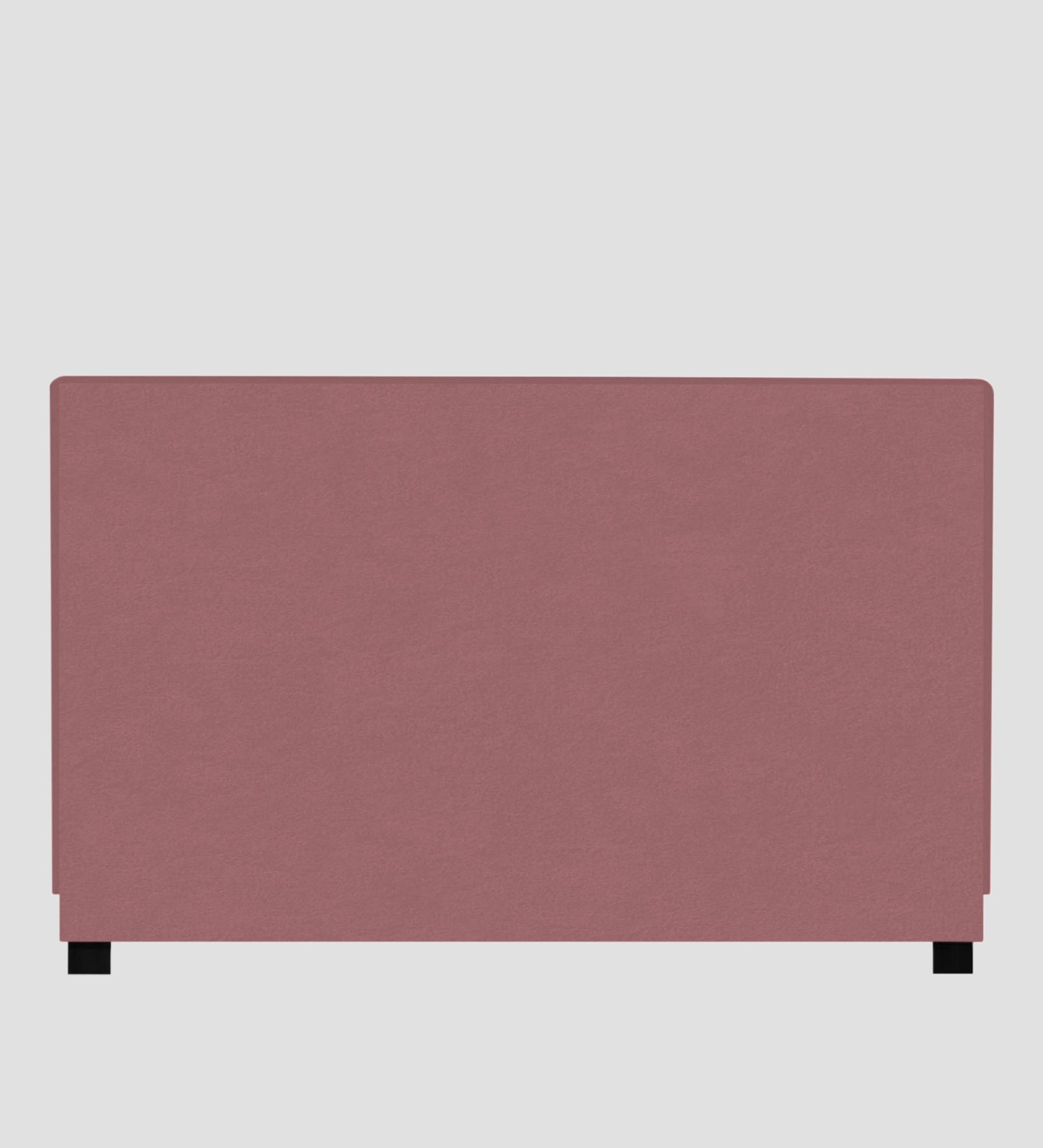 Asyra Velvet Upholstered King Size Bed In Rose Pink Colour With Box Storage - Febonic Living