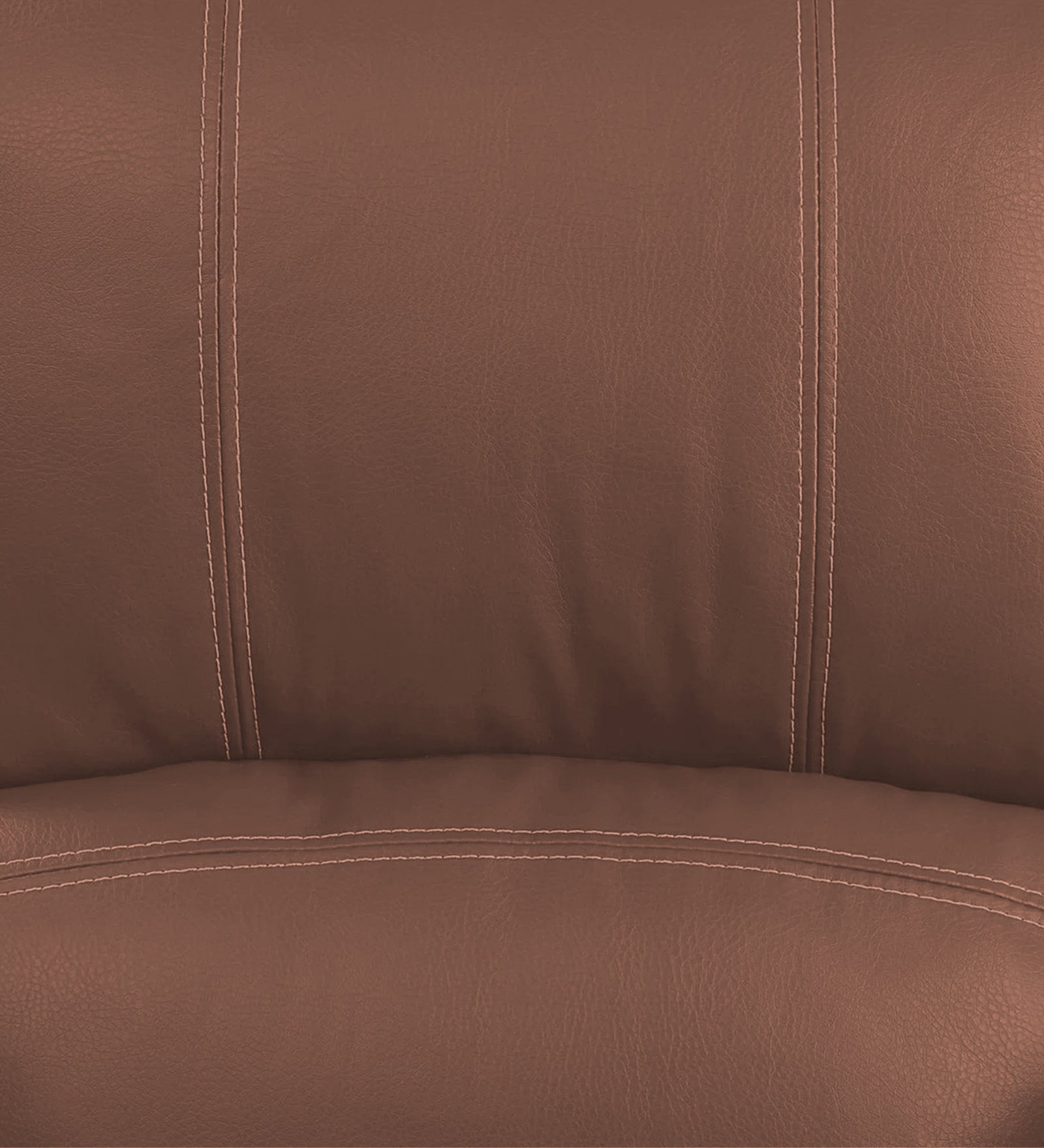 Santo Leatherette 1 Seater Motorized Recliner In Peach Beige Leather Finish - Febonic Living