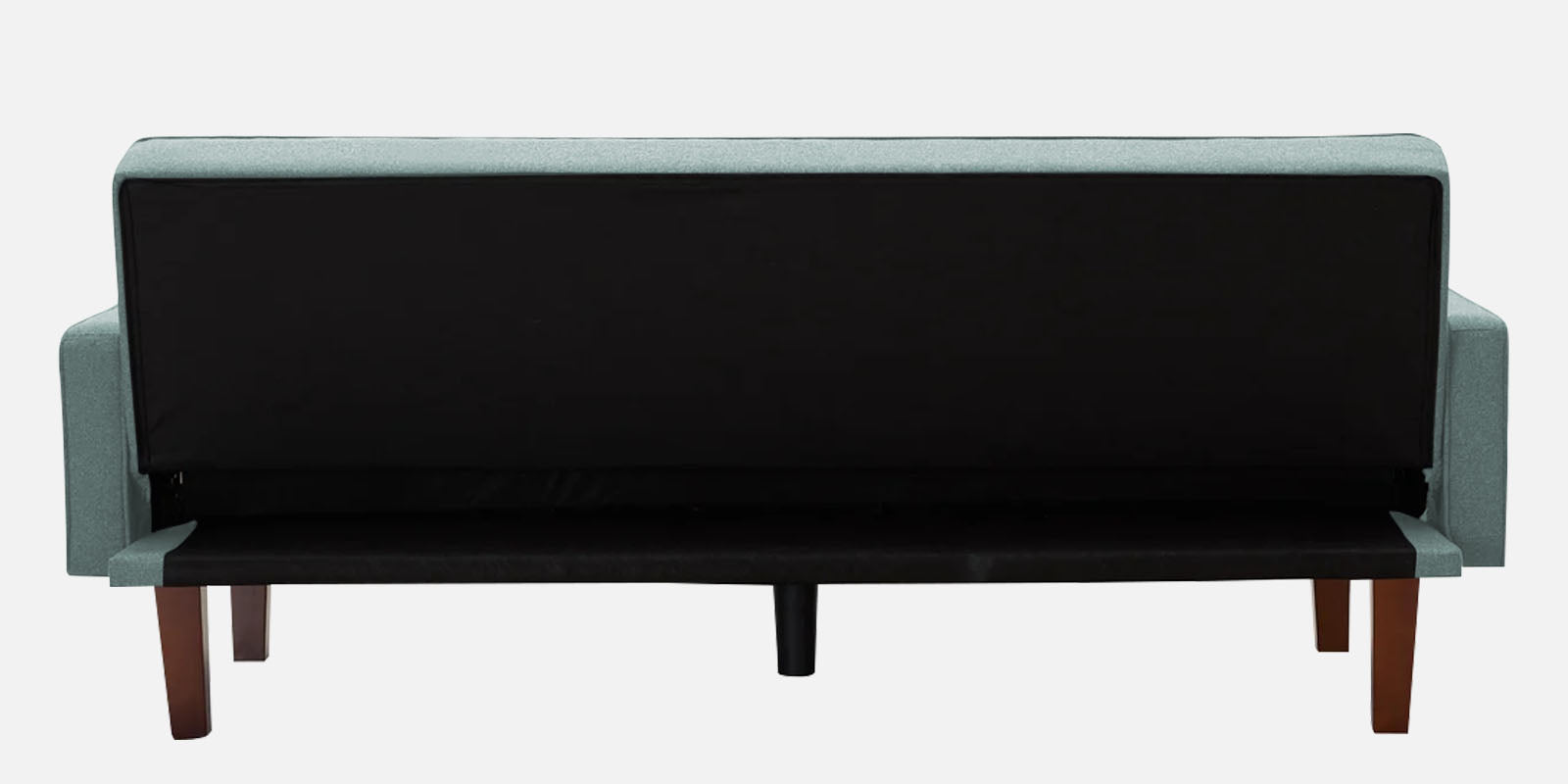Nebia Fabric 3 Seater Convertible Sofa Cum Bed In Suka Blue Colour - Febonic Living
