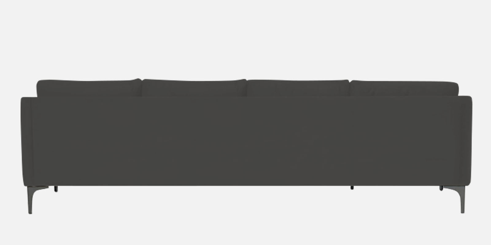 Haru Fabric RHS Sectional Sofa (3+Lounger) In Hory Grey Colour - Febonic Living