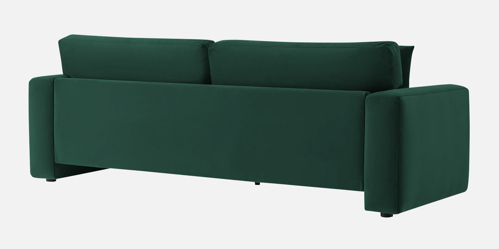 Kosta Velvet 3 Seater Sofa In Forest Green Colour - Febonic Living