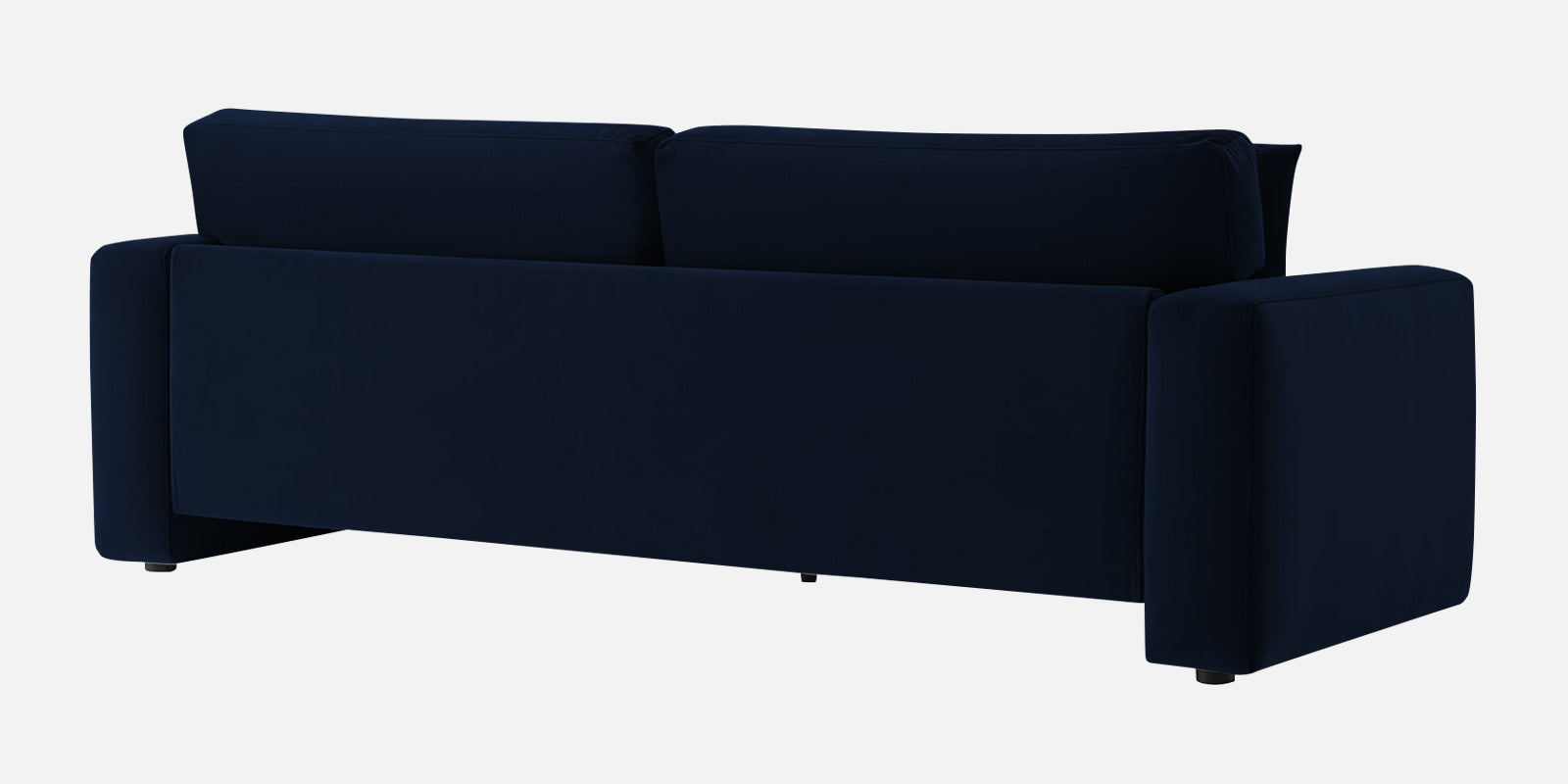 Kosta Velvet 3 Seater Sofa In Dark Blue Colour - Febonic Living