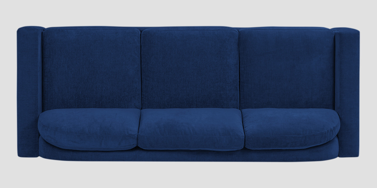 Dara Fabric 3 Seater Sofa In Royal Blue Colour - Febonic Living