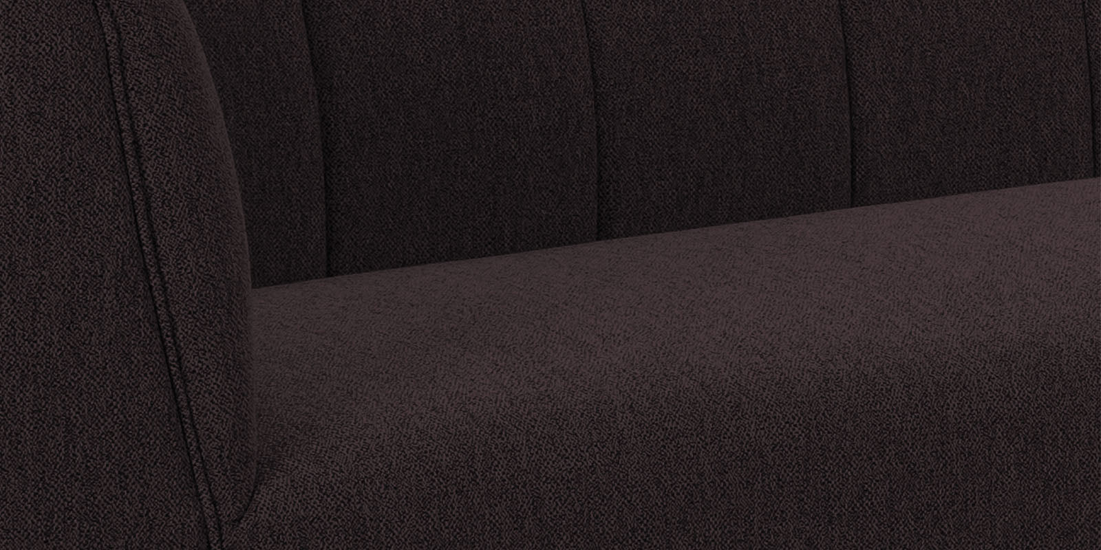 Chastin Fabric 2 Seater Sofa In Cara Brown Colour - Febonic Living
