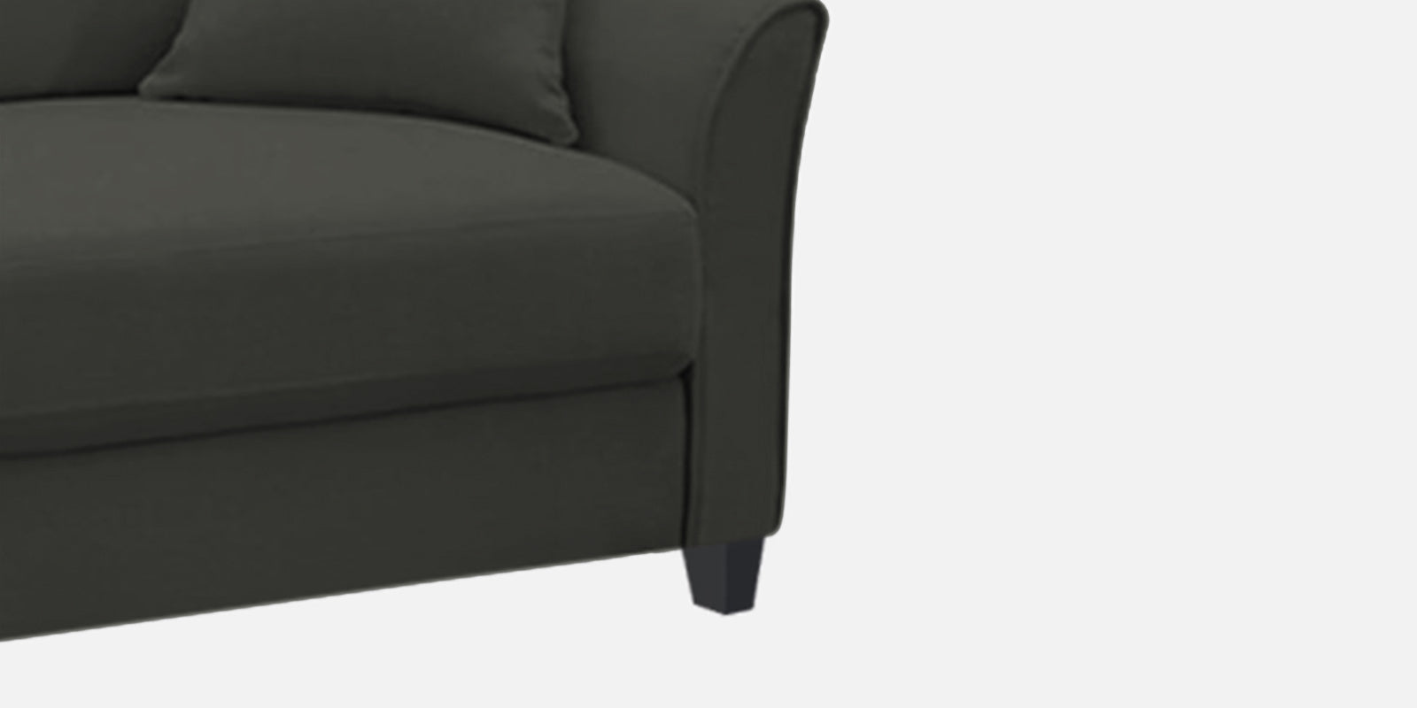 Daroo Velvet 2 Seater Sofa In Hory Grey Colour - Febonic Living