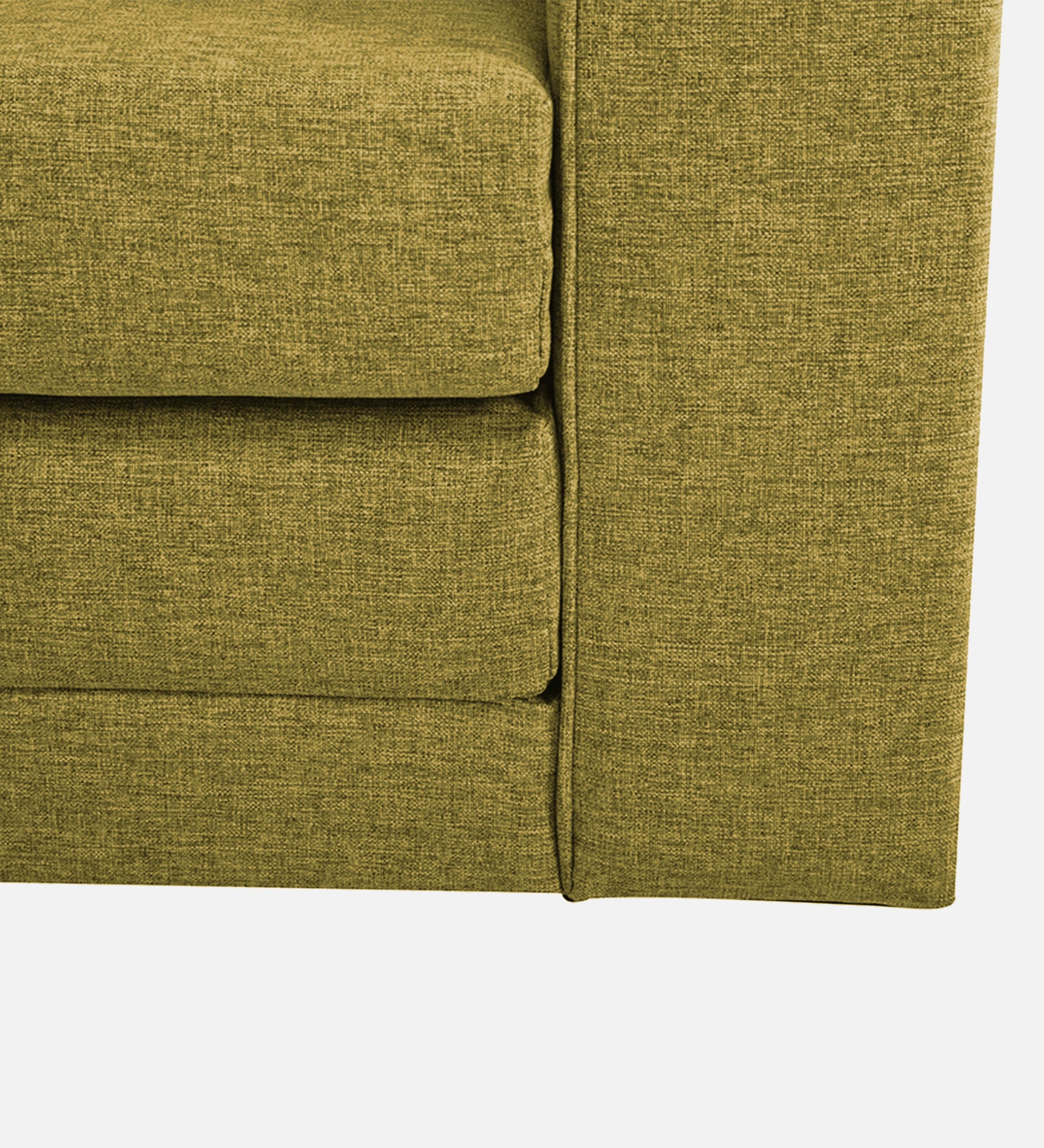 Kenia Fabric 1 Seater Foldable Sofa Cum Bed In Parrot Green Colour - Febonic Living