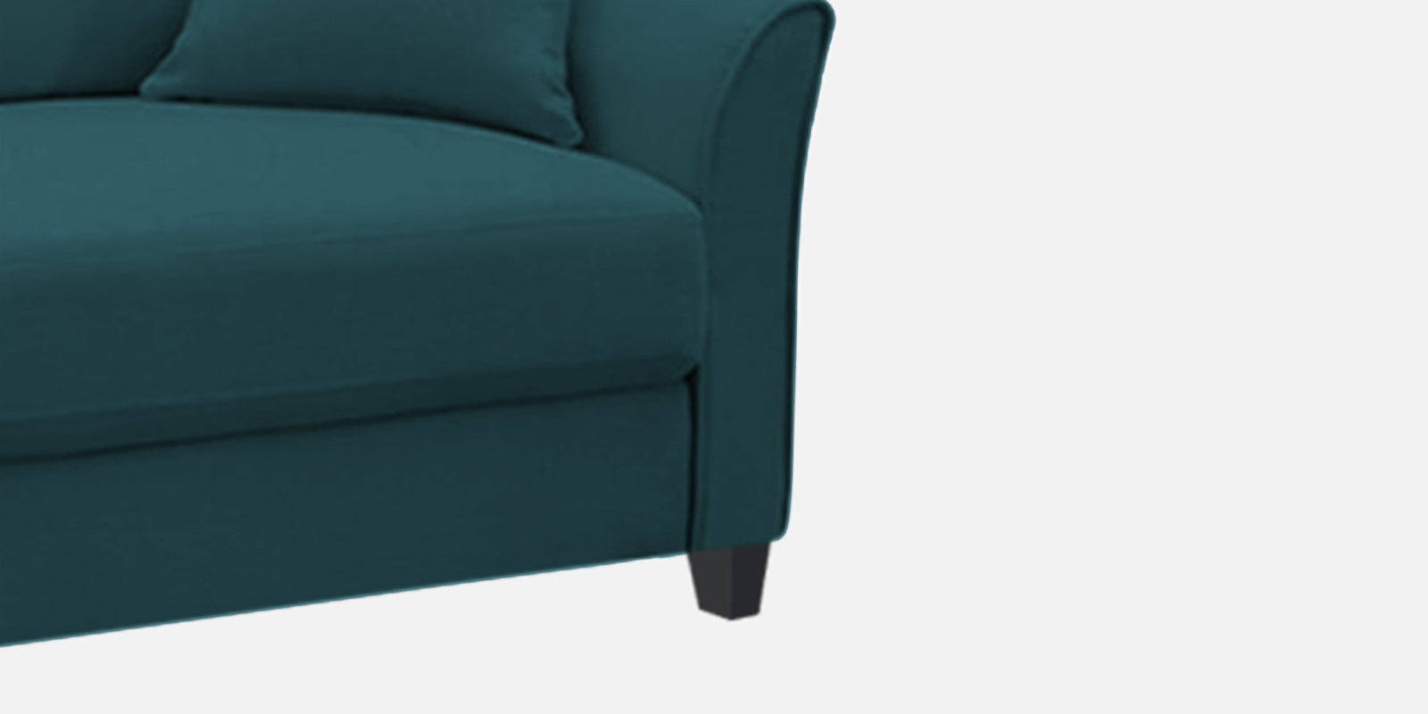 Daroo Velvet 2 Seater Sofa In Arabian Green Colour - Febonic Living