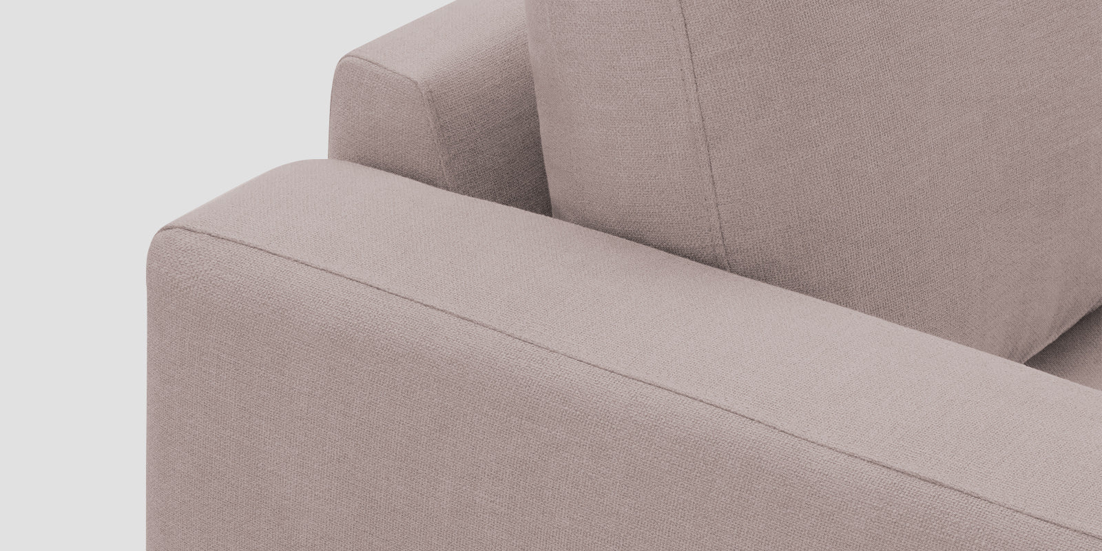 Esha Fabric 2 Seater Sofa In Almond Beige Colour - Febonic Living