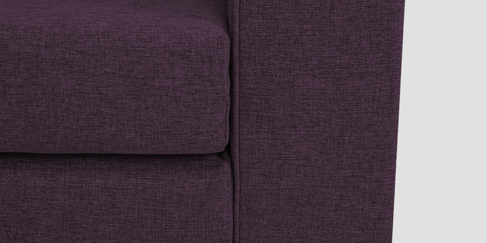 Kenia Fabric 2 Seater Foldable Sofa Cum Bed In Greek Purple Colour - Febonic Living