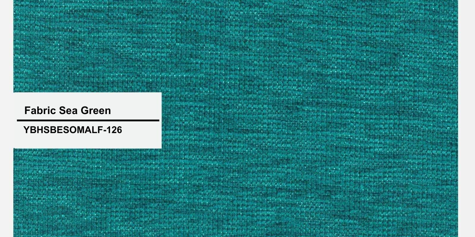 Daku Fabric 3 Seater Sofa In Sea Green Colour - Febonic Living