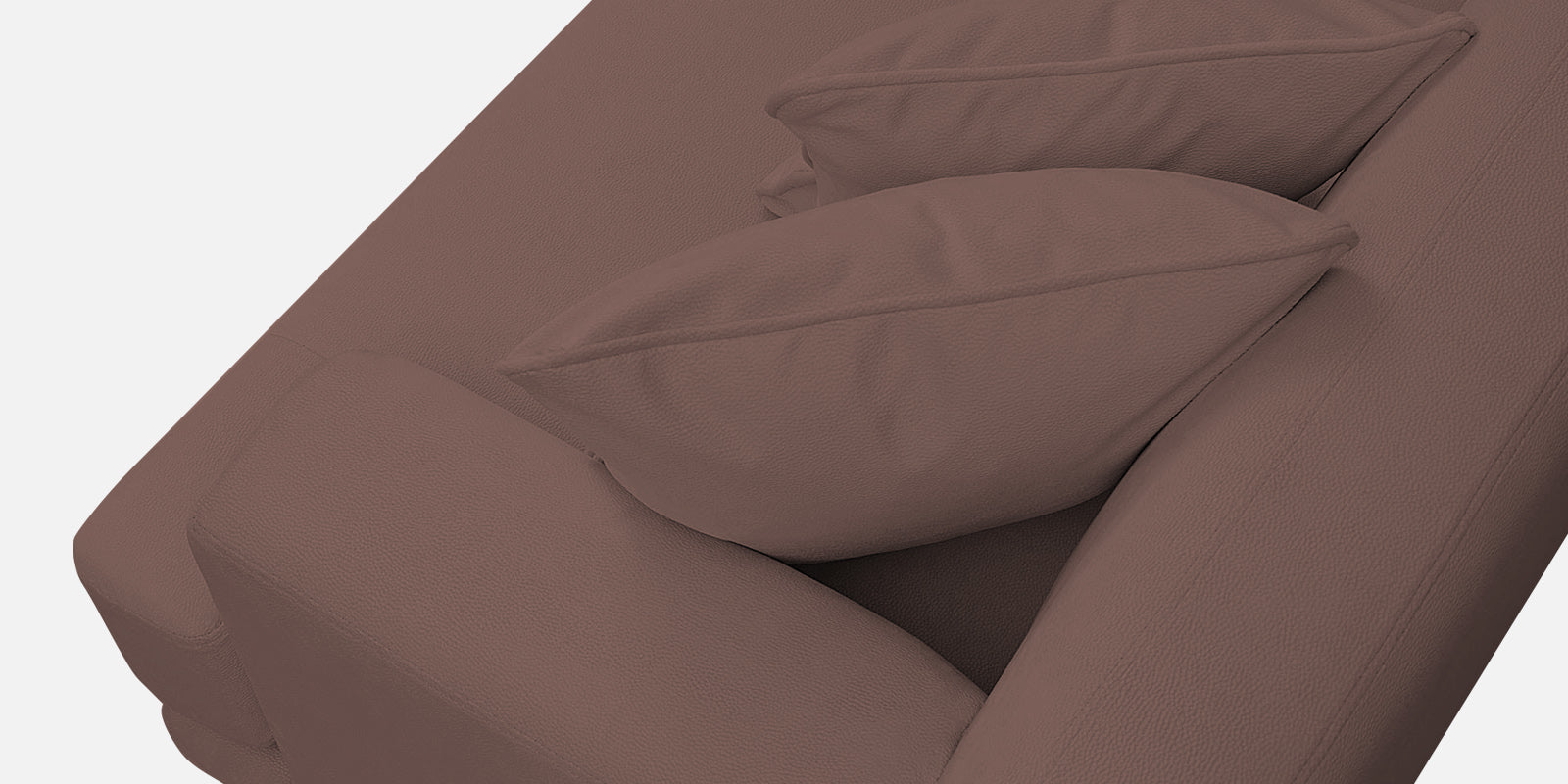 Woody Fabric 2 Seater Sofa In Berry Wine Colour - Febonic Living