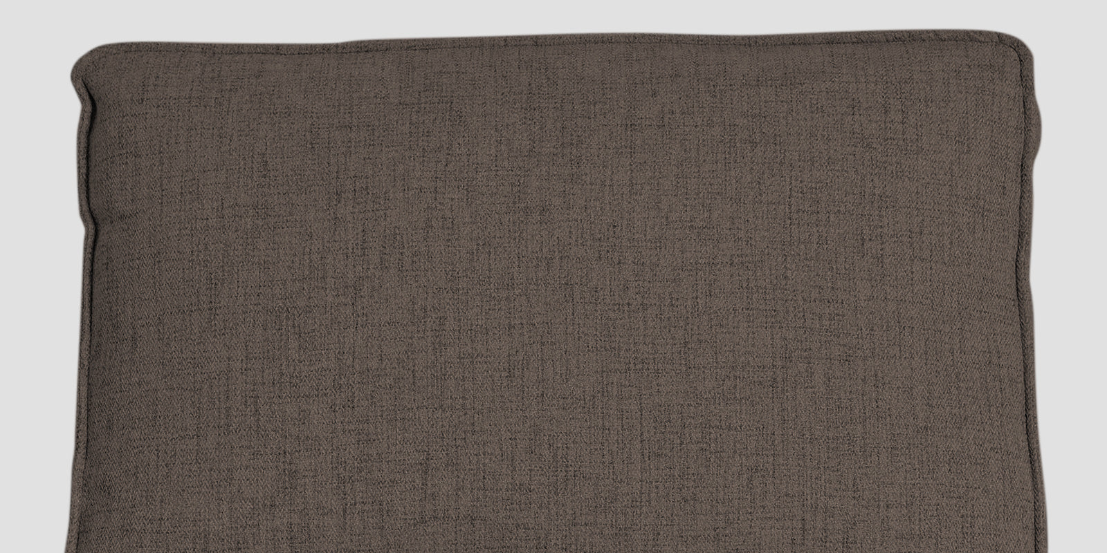 Hiver Fabric Day Bed Sofa In Caspa Brown Colour With Back Rest - Febonic Living